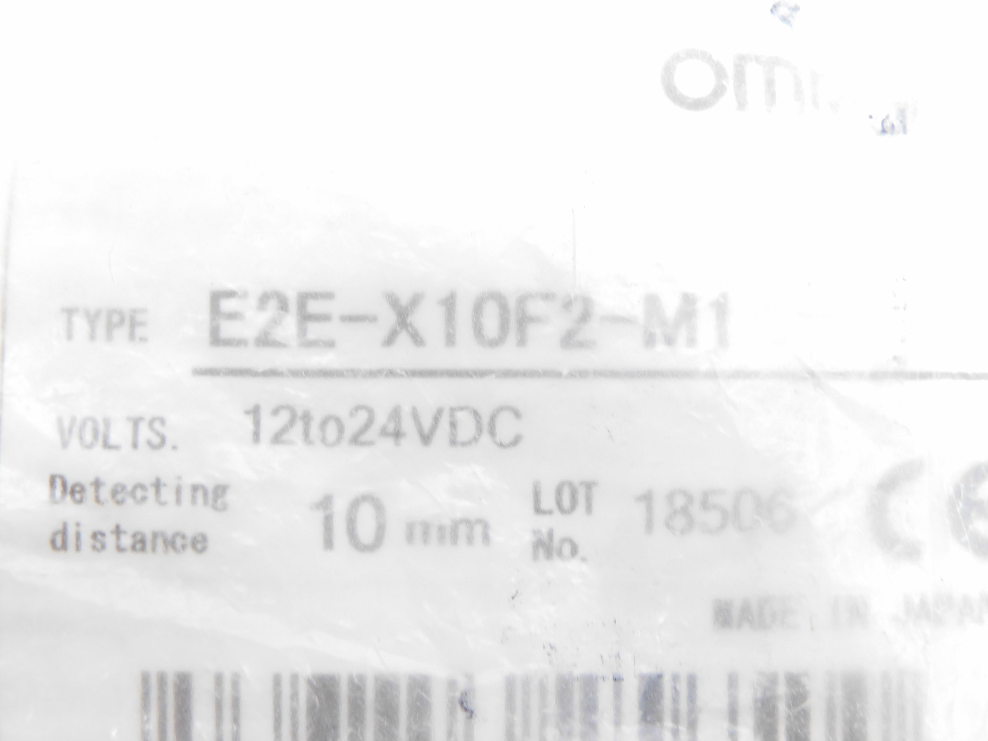 OMRON E2E-X10F2-M1 NSMP