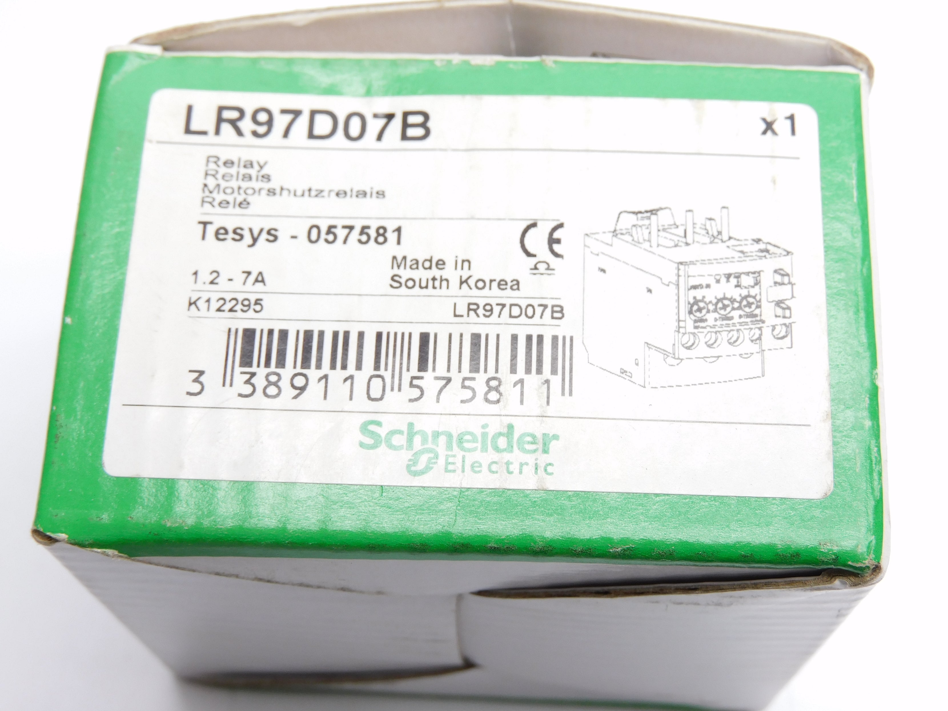 SCHNEIDER LR97D07B 24VAC/DC 1.2-7A NSMP