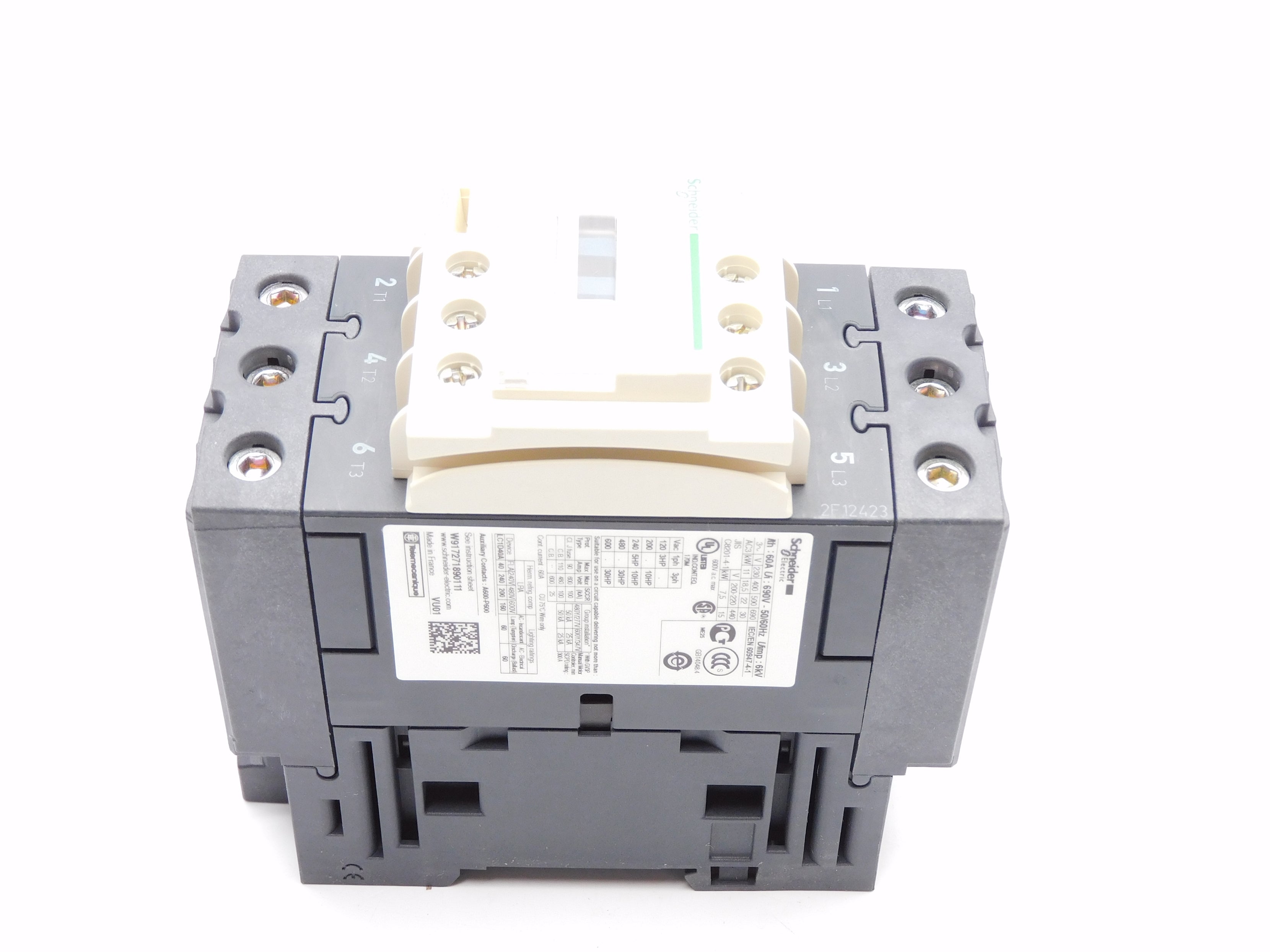 SCHNEIDER ELECTRIC LC1D40ABD 24VDC NSMP