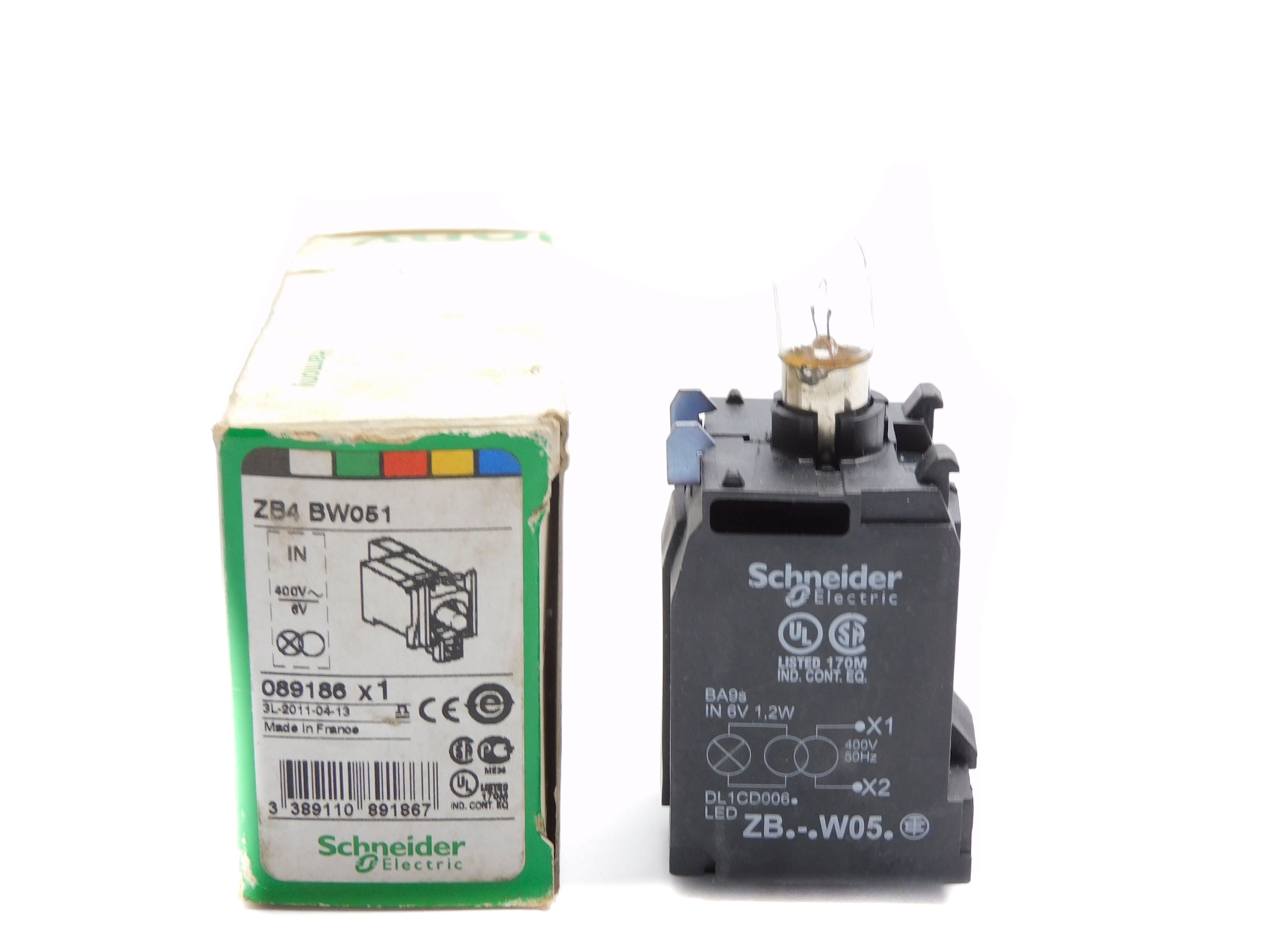 SCHNEIDER ZB4BW051 NSMP