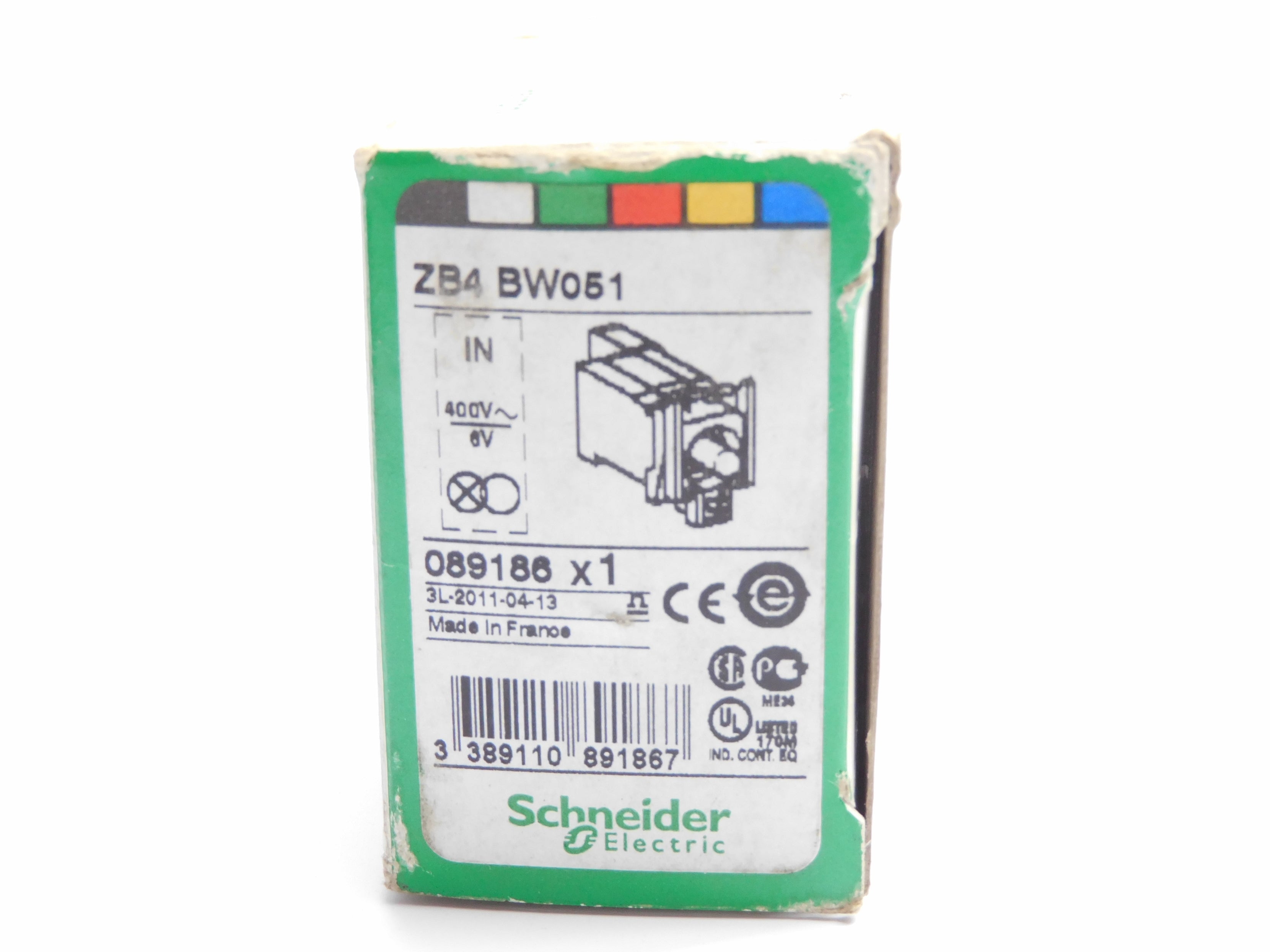 SCHNEIDER ZB4BW051 NSMP