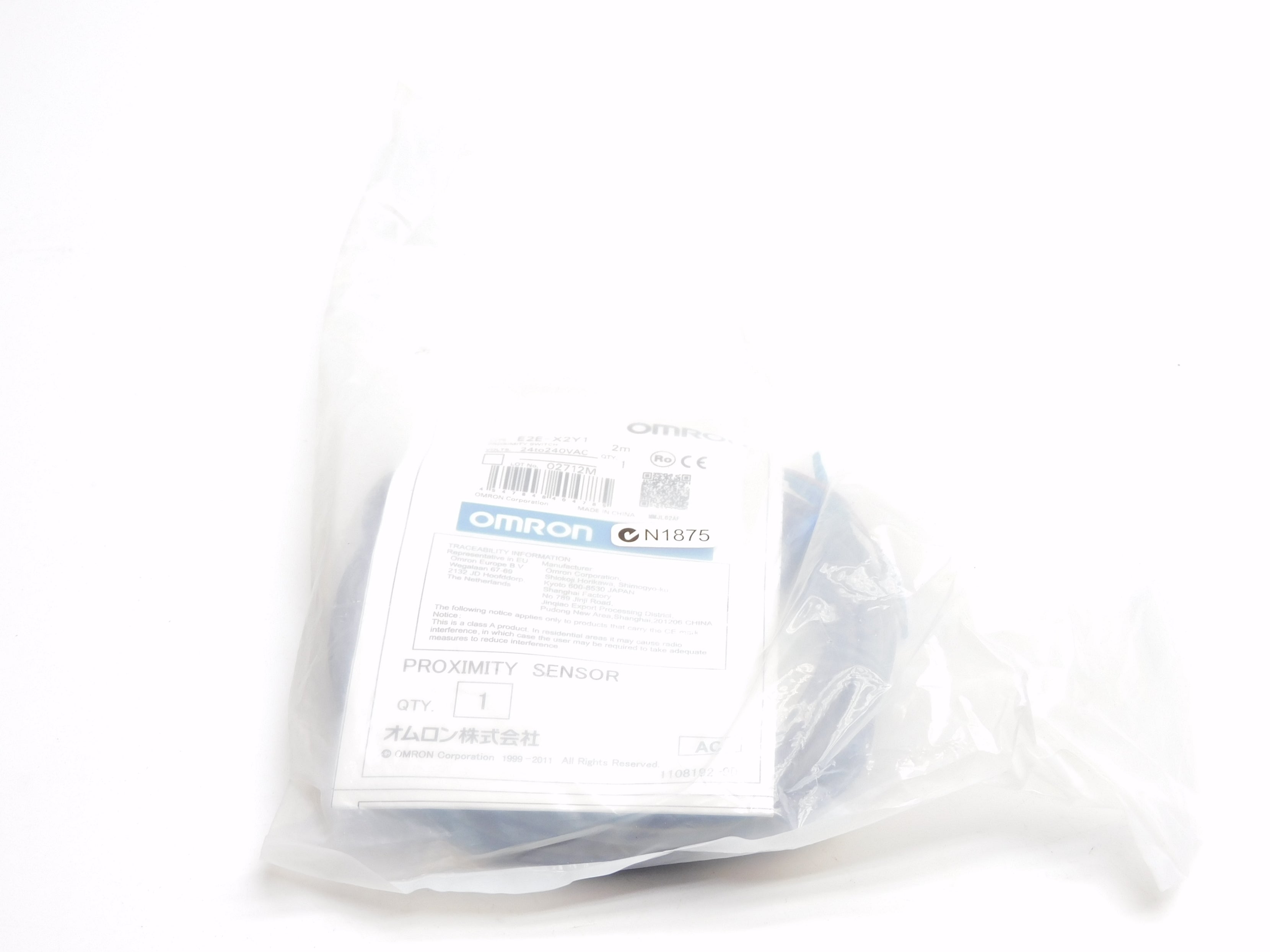 OMRON E2E-X2Y1 2M 24-240VAC NSMP