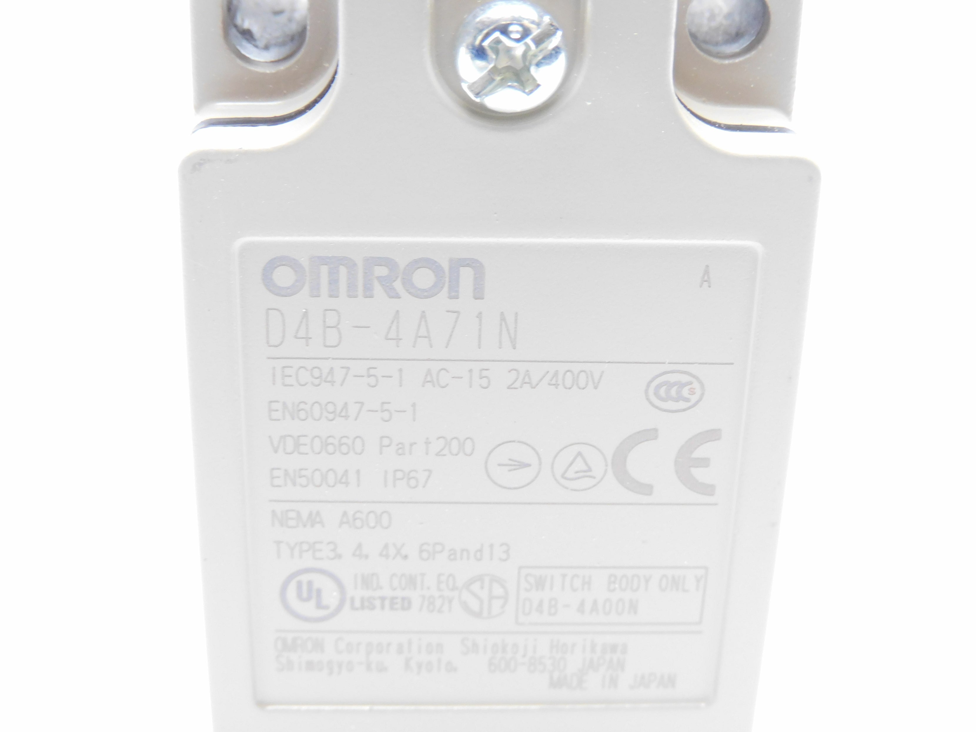 OMRON D4B-4A71N NSMP
