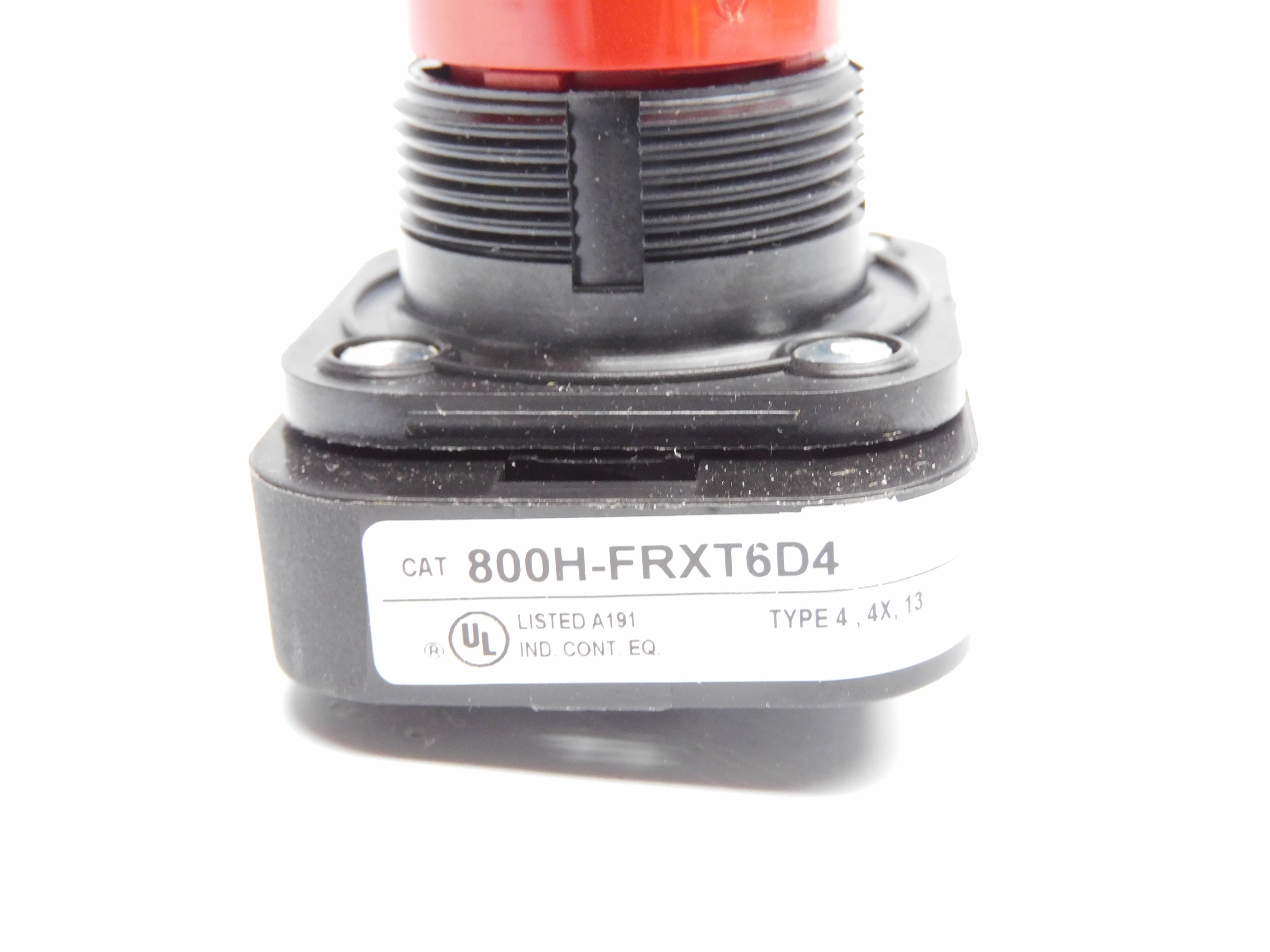 ALLEN BRADLEY 800H-FRXT6D4 SER. F (WH) (AS PICTURED) NSMP