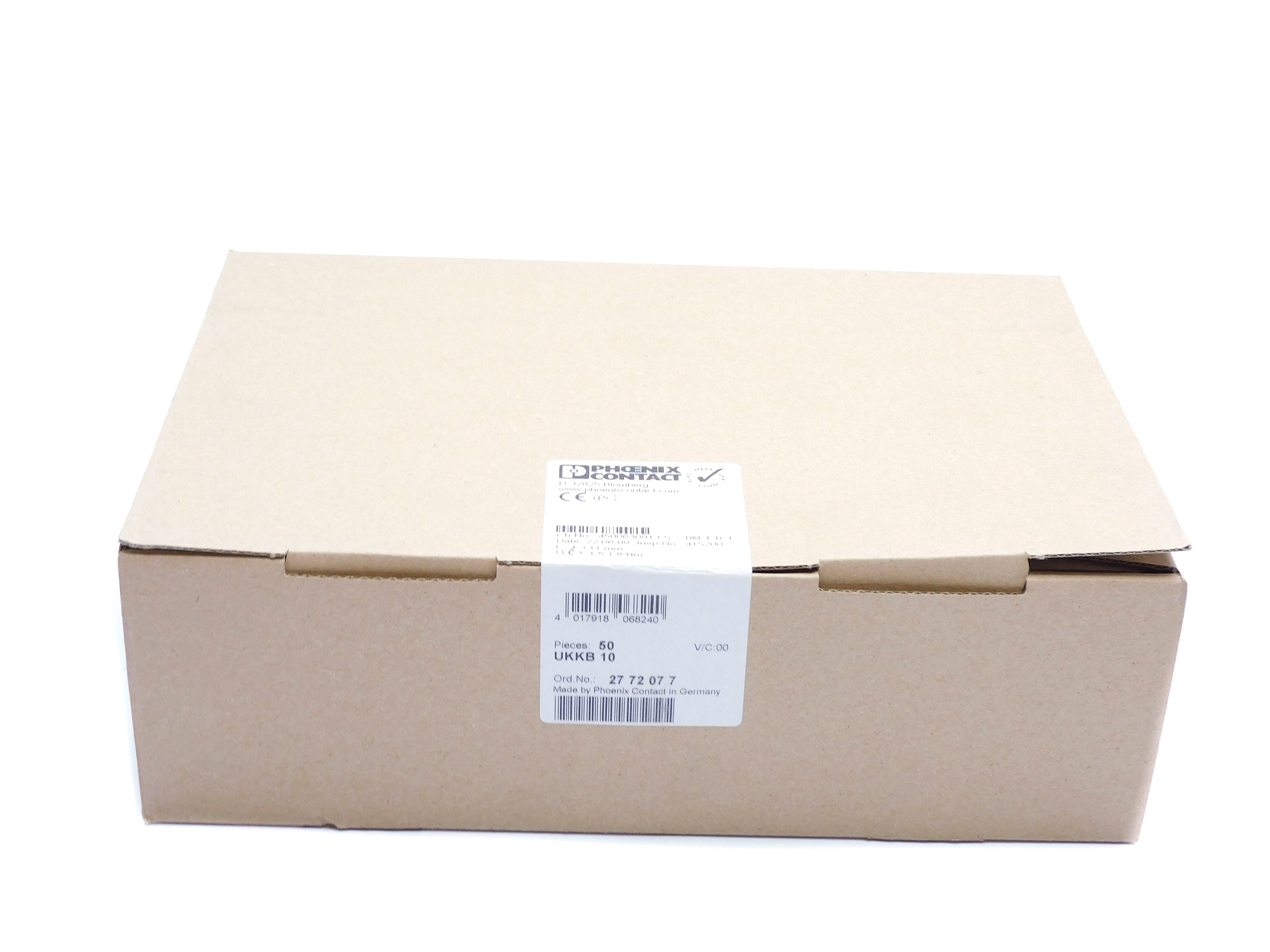 PHOENIX CONTACT UKKB10 (PKG OF 50) NSFS