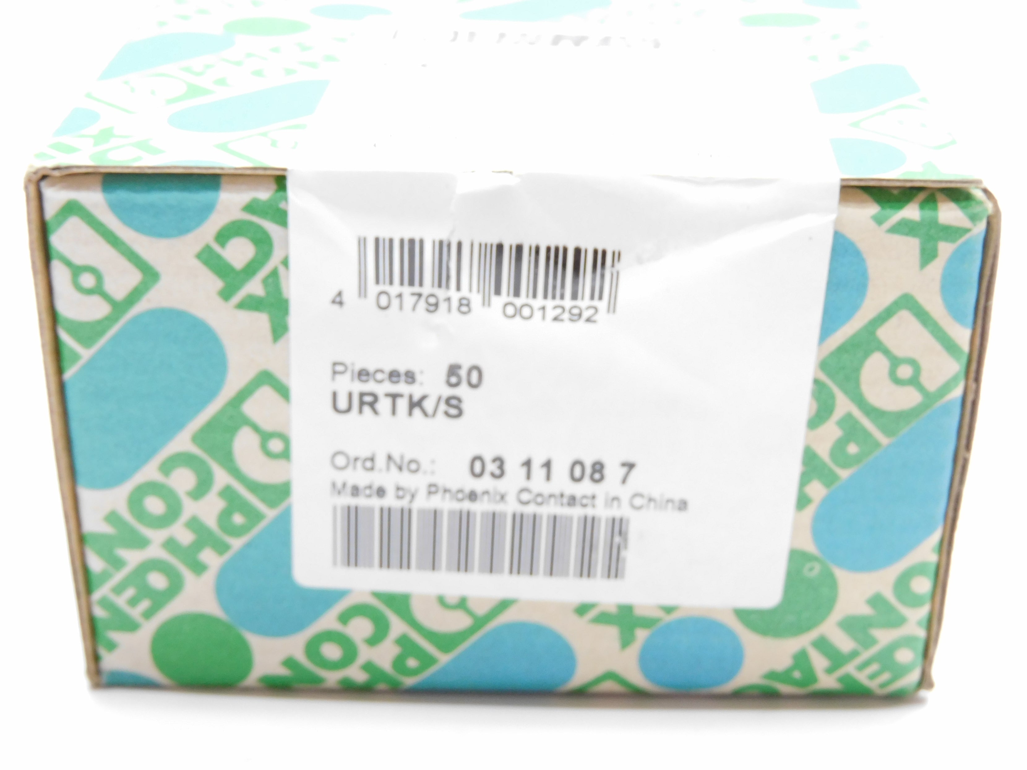 PHOENIX CONTACT URTK/S (PKG OF 50) NSFS