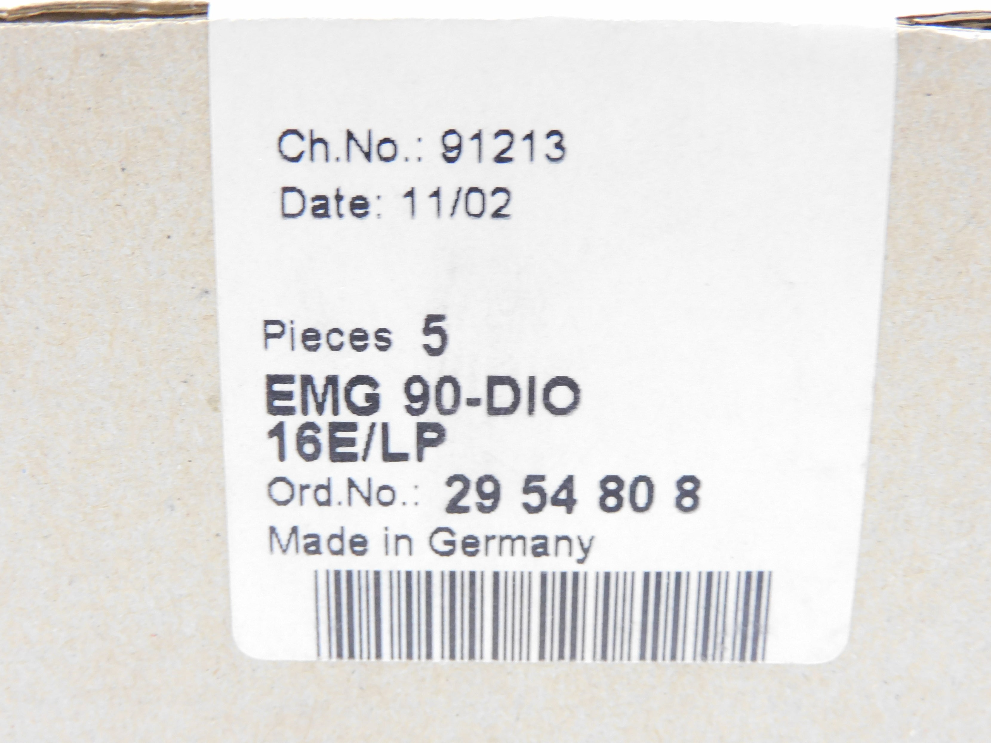 PHOENIX CONTACT EMG90-DIO-16E/LP  (PKG OF 5) NSFS