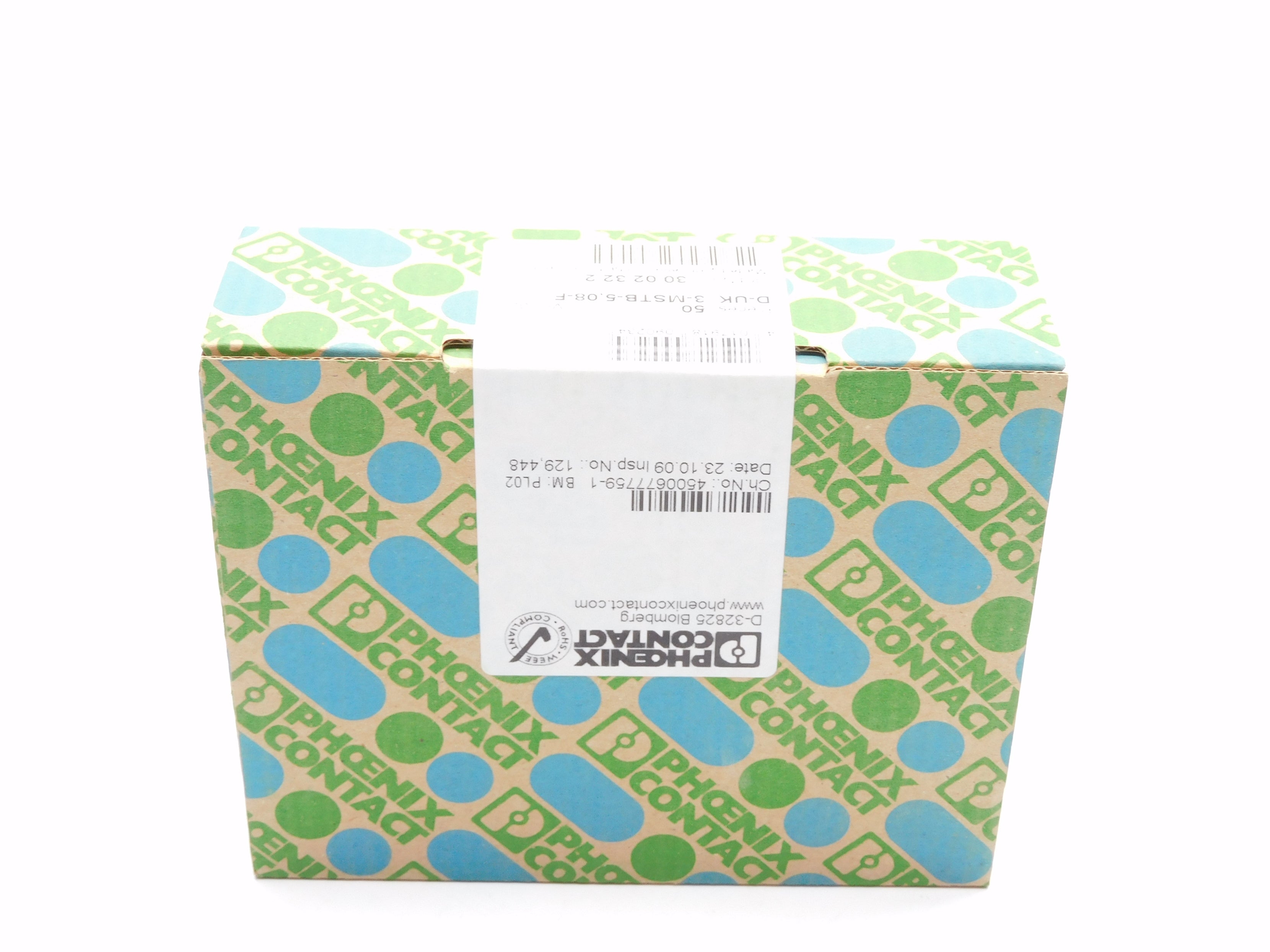 PHOENIX CONTACT D-UK3-MSTB-5,08-F (PKG OF 50) NSFS