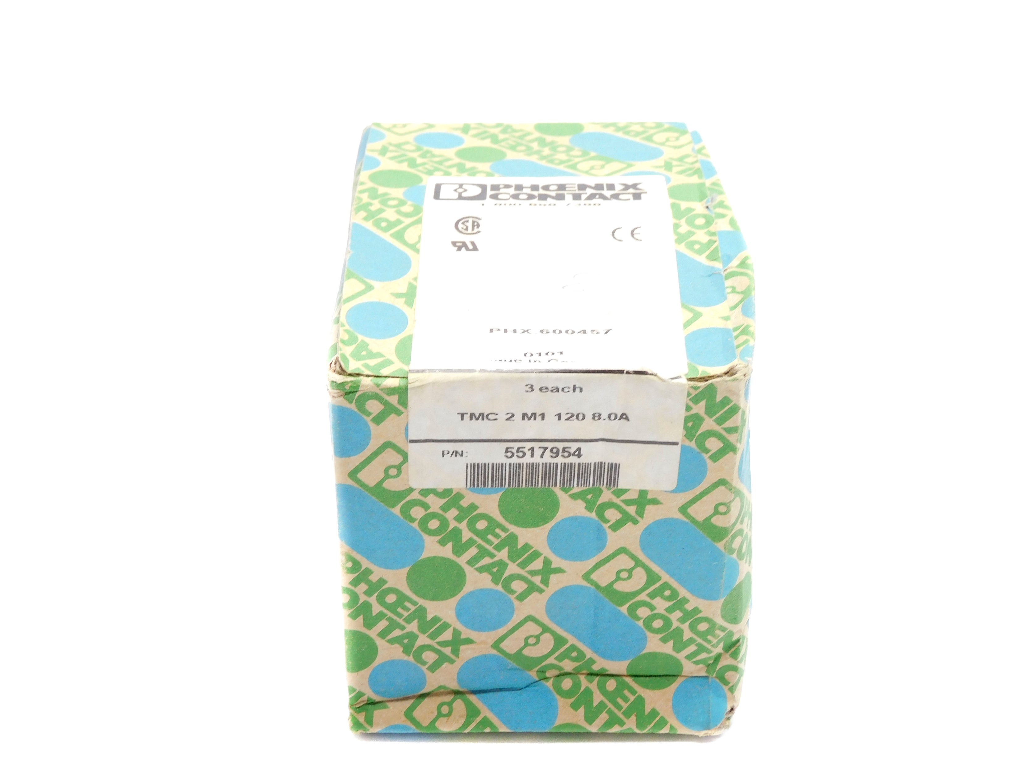 PHOENIX CONTACT TMC 2 M1 120 8 0A 120V (PKG OF 3) NSFS