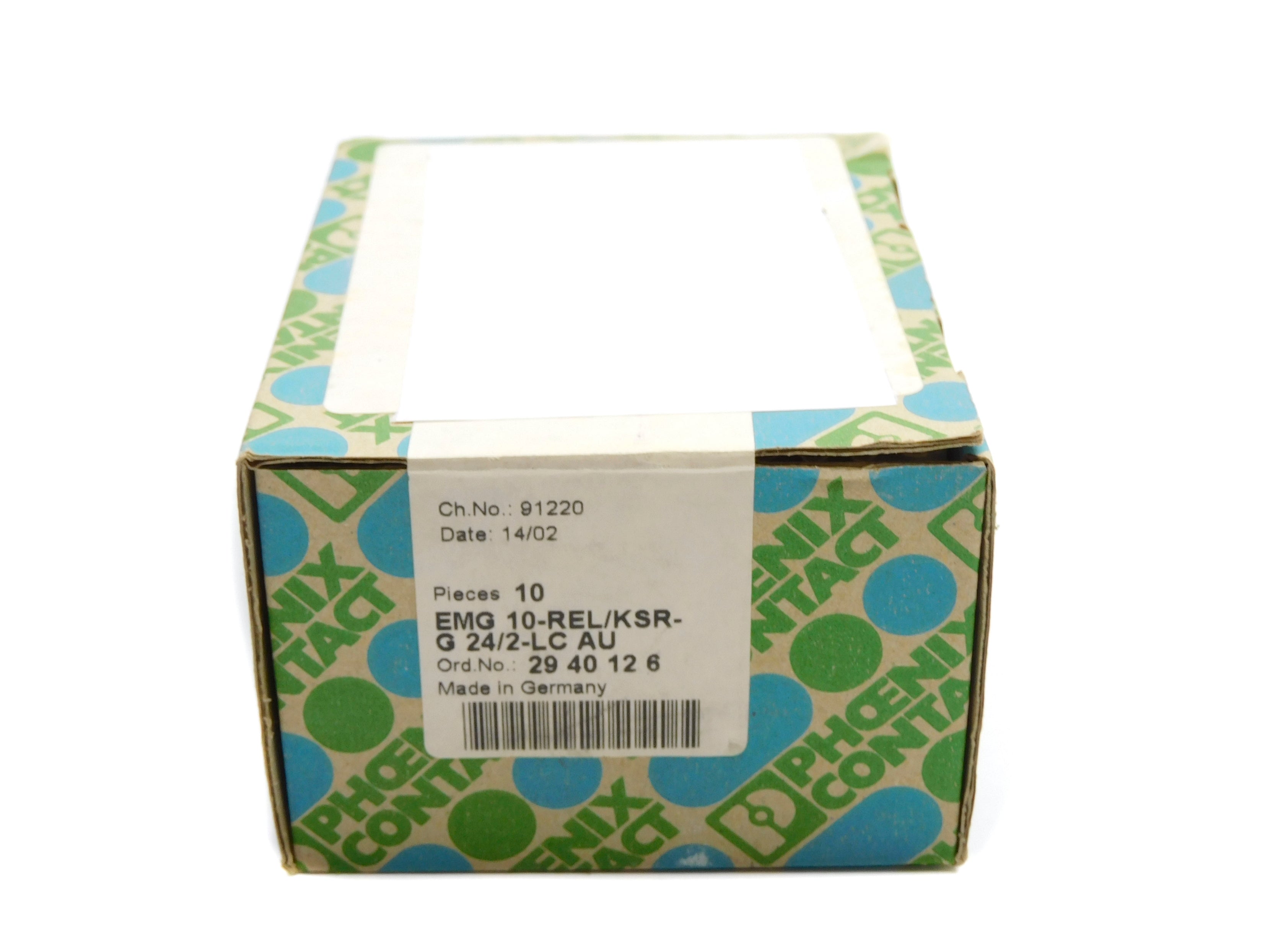 PHOENIX CONTACT EMG10-REL/KSR-G24/2-LCAU (PKG OF 10) NSFS