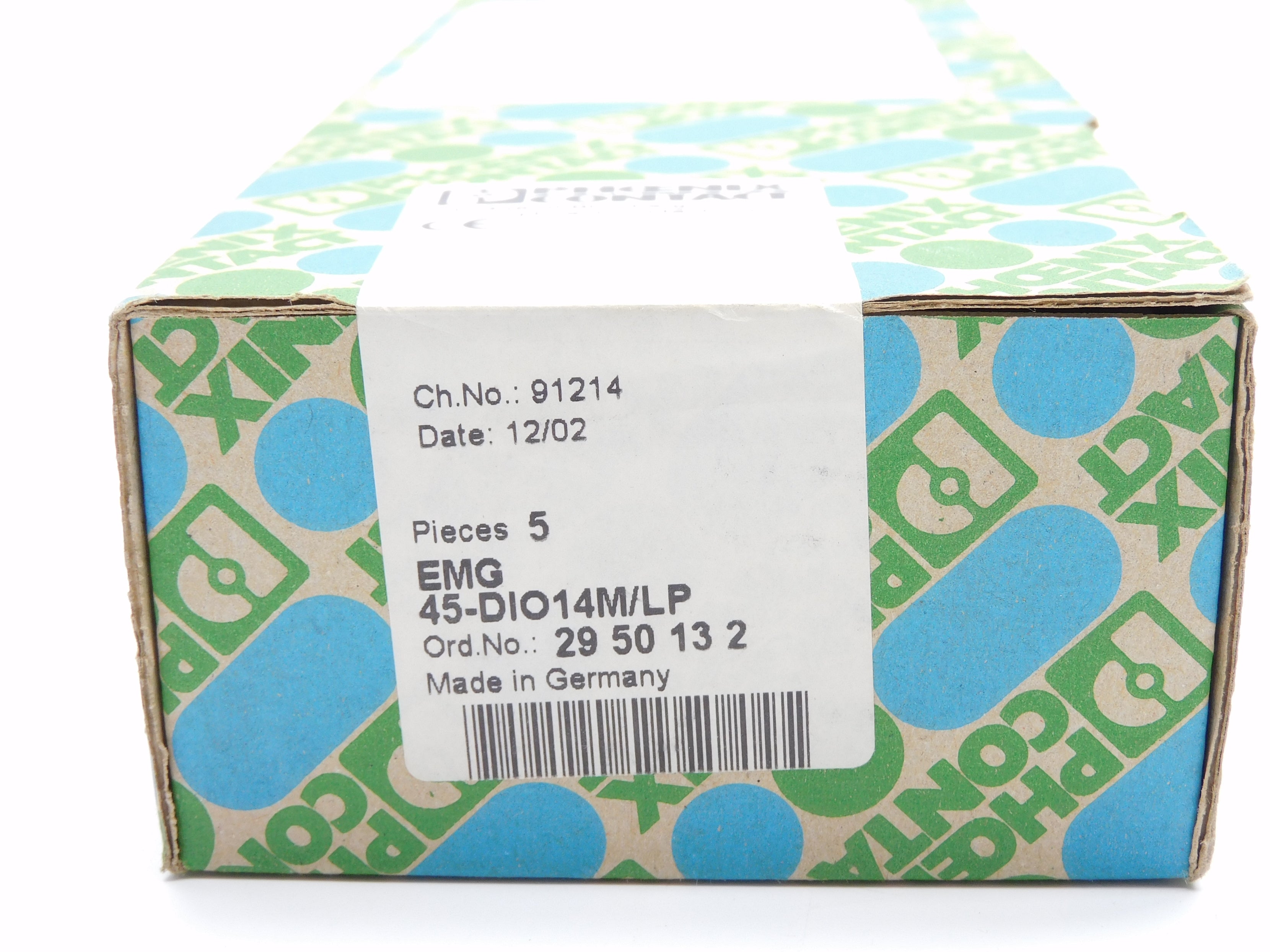 PHOENIX CONTACT EMG45-DIO14M/LP (PKG OF 5) NSFS
