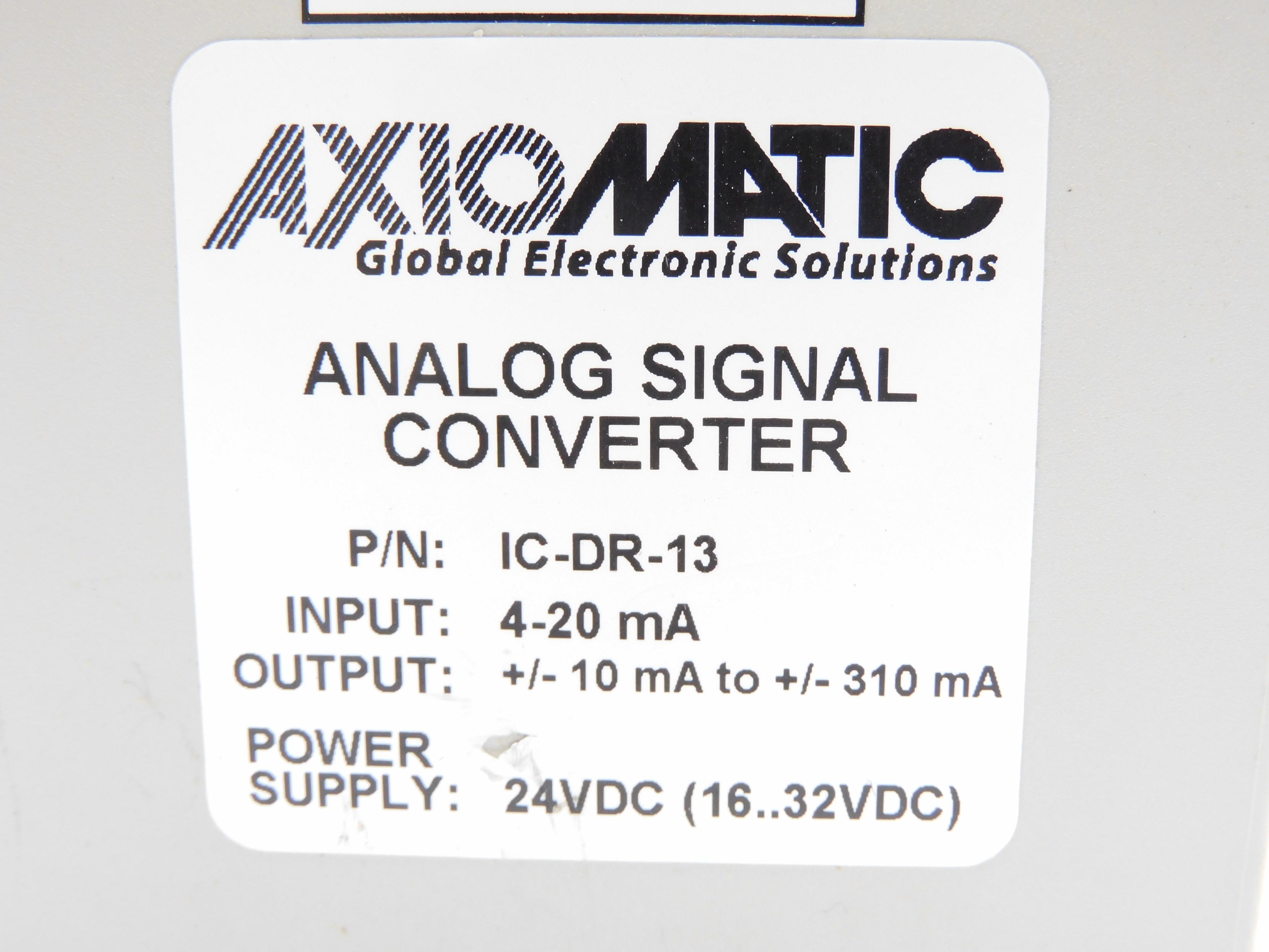 AXIOMATIC IC-DR-13 UNMP