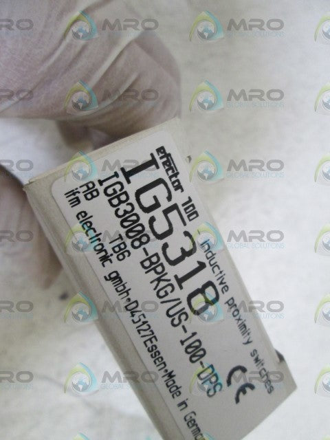 IFM EFECTOR IG5318 INDUCTIVE PROXIMITY SENSOR *NEW IN BOX*
