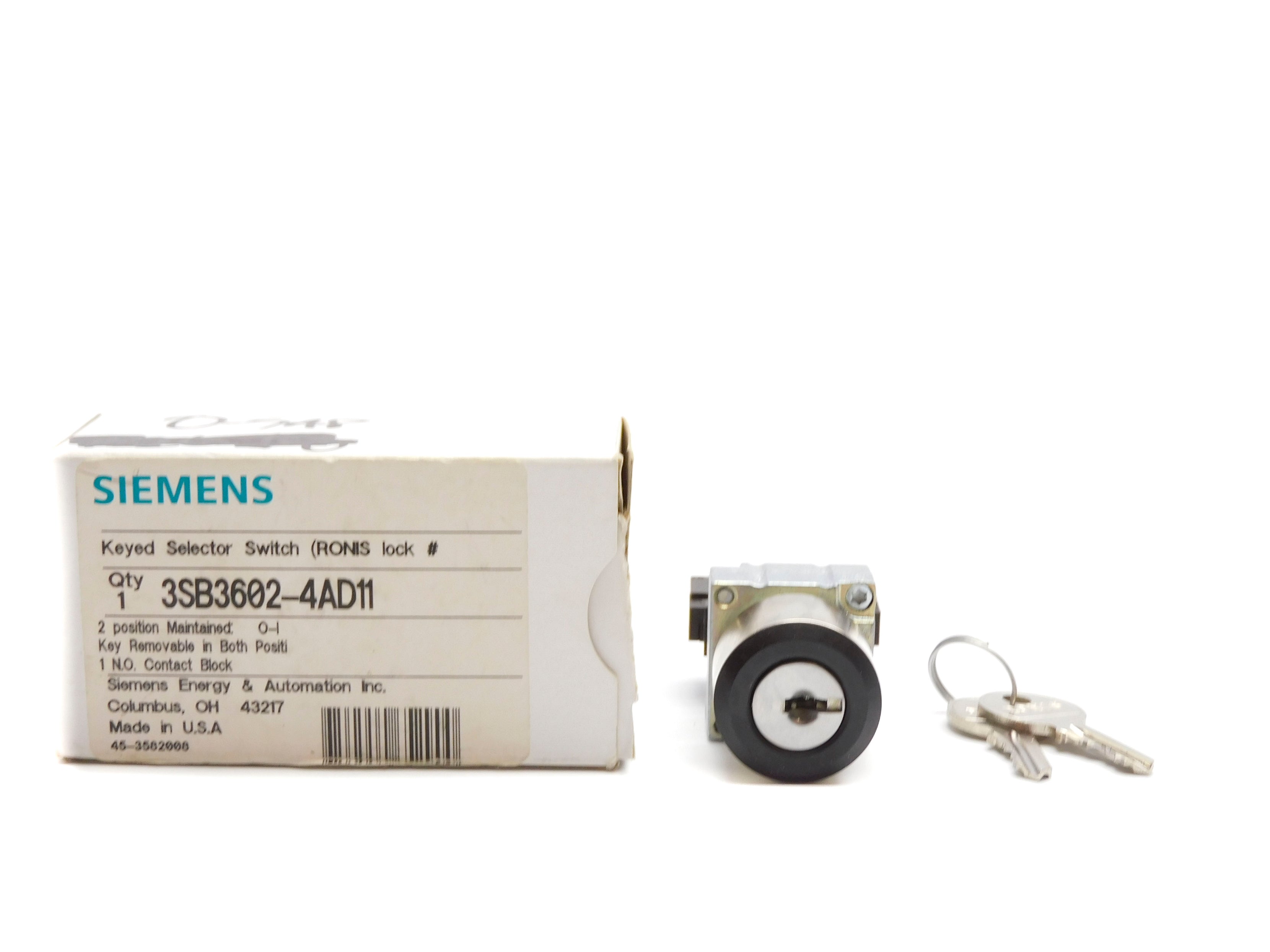 SIEMENS 3SB3602-4AD11 NSMP