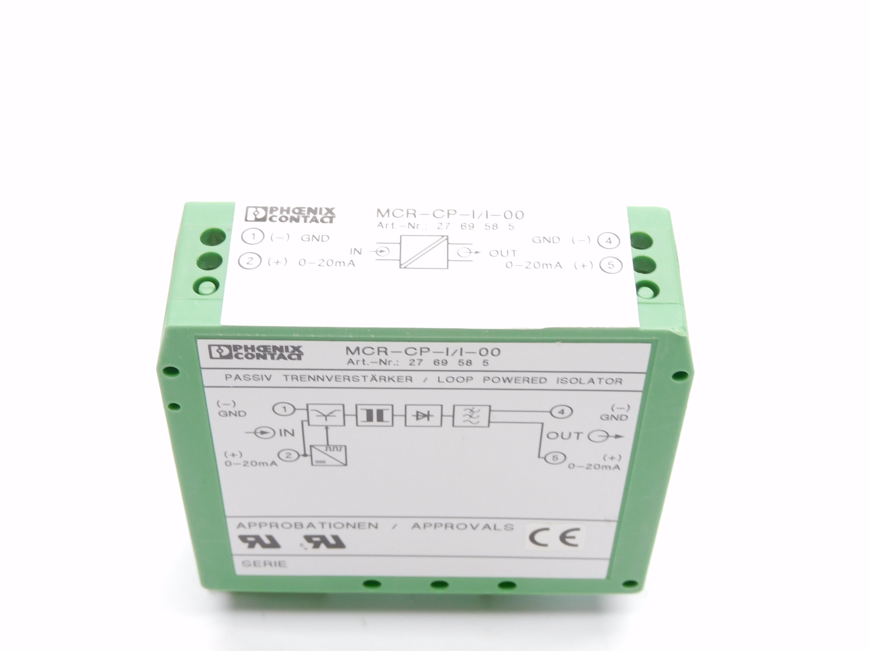 PHOENIX CONTACT MCR-CP-I-I-00 2769585 6.5V NSMP