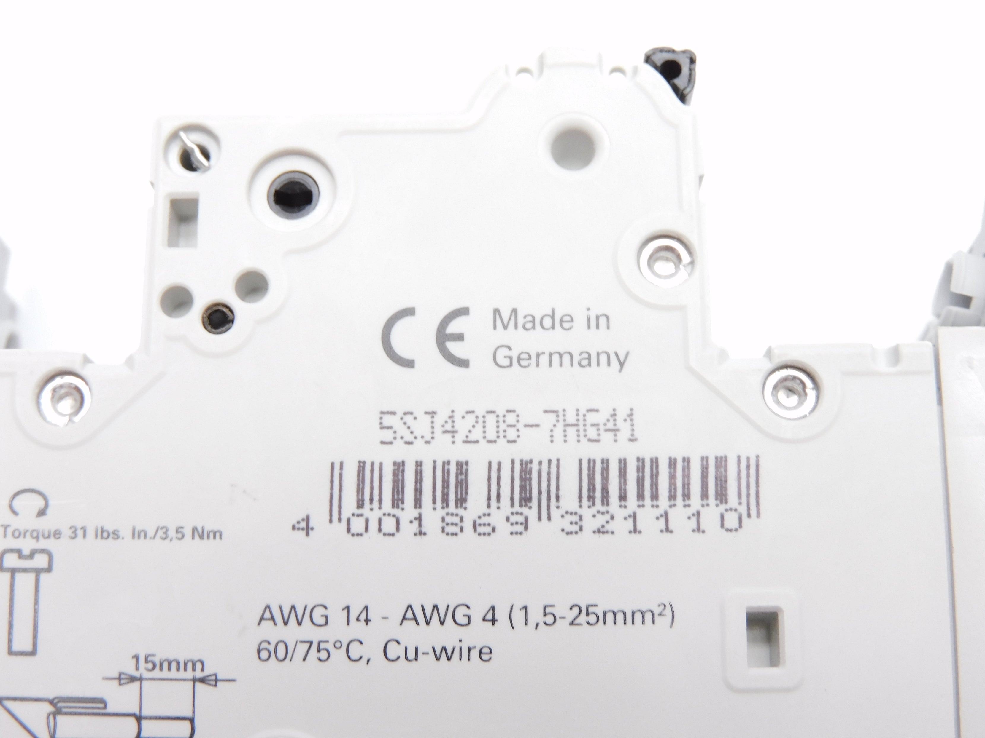 SIEMENS 5SJ4208-7HG41 8A 240V NSMP