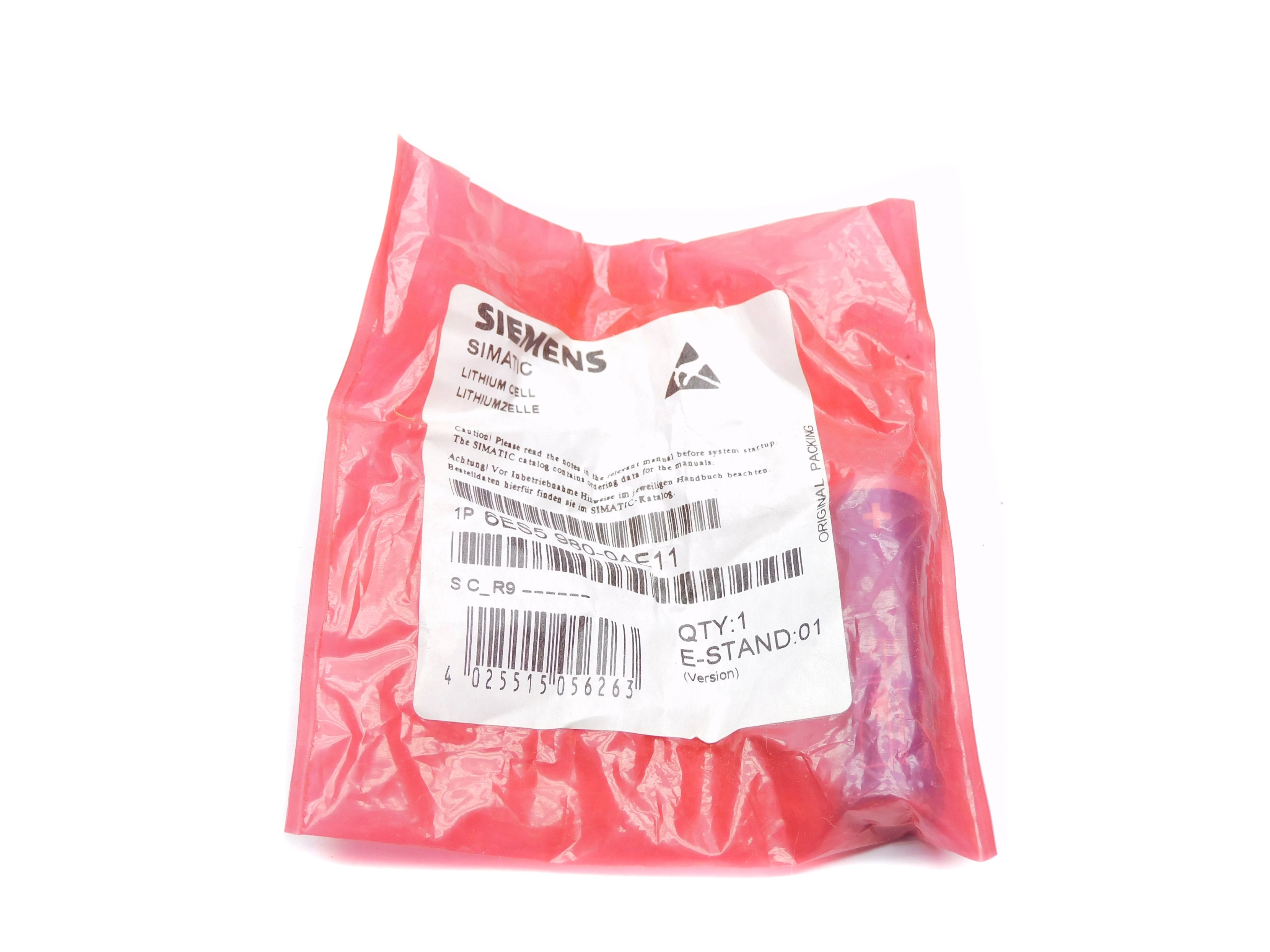 SIEMENS 6ES59800AE11 NSMP