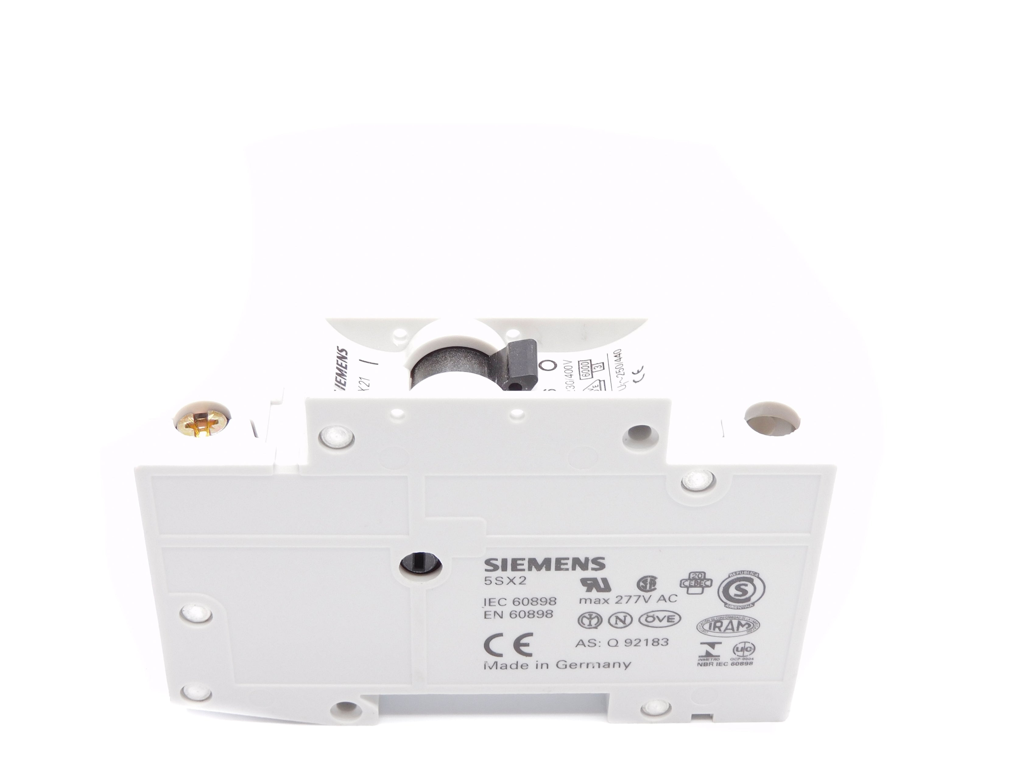 SIEMENS 5SX21-C6 230/400V 6A NSNP