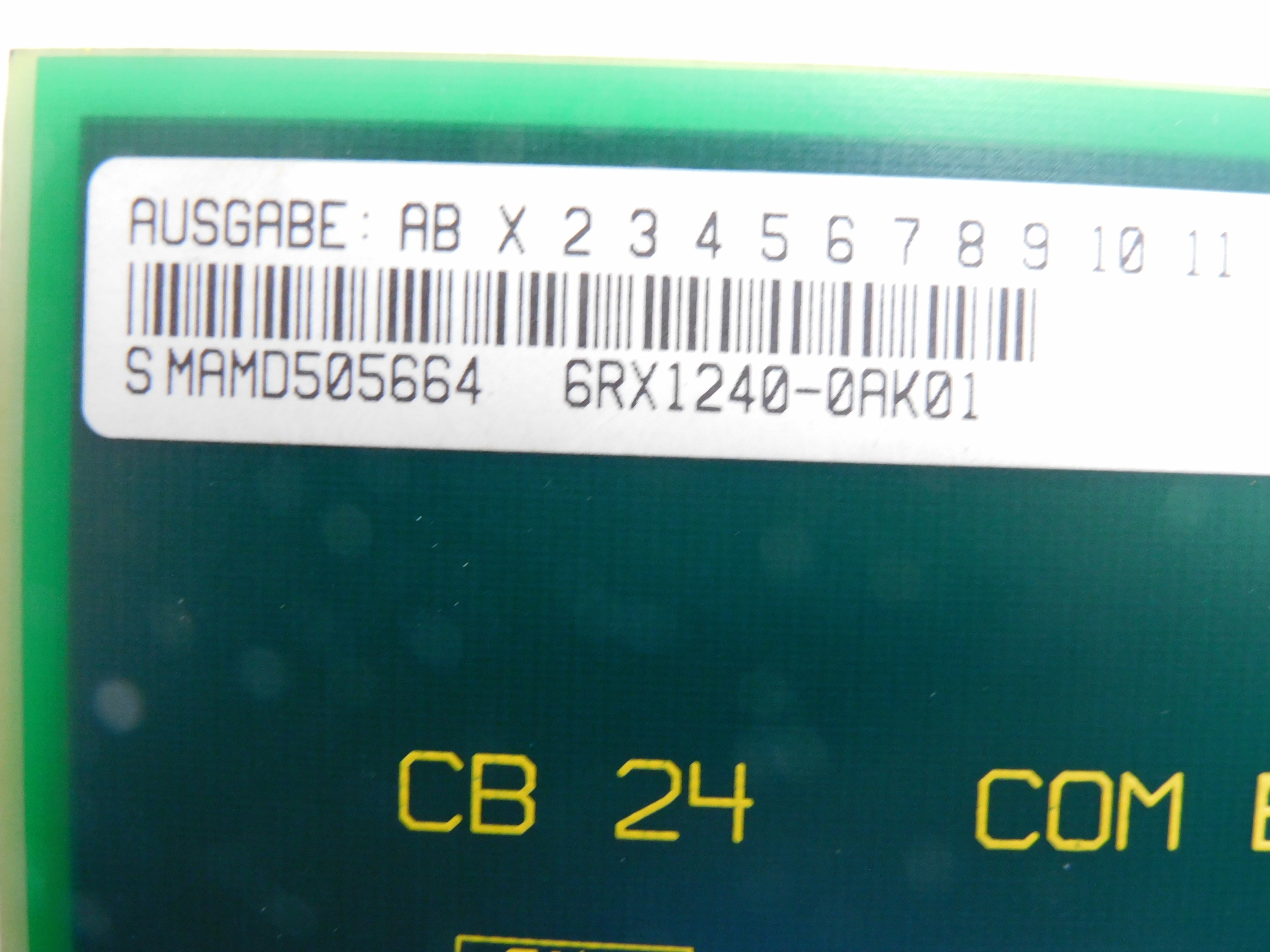 SIEMENS 6RX1240-0AK1 (AS PICTURED) UNMP