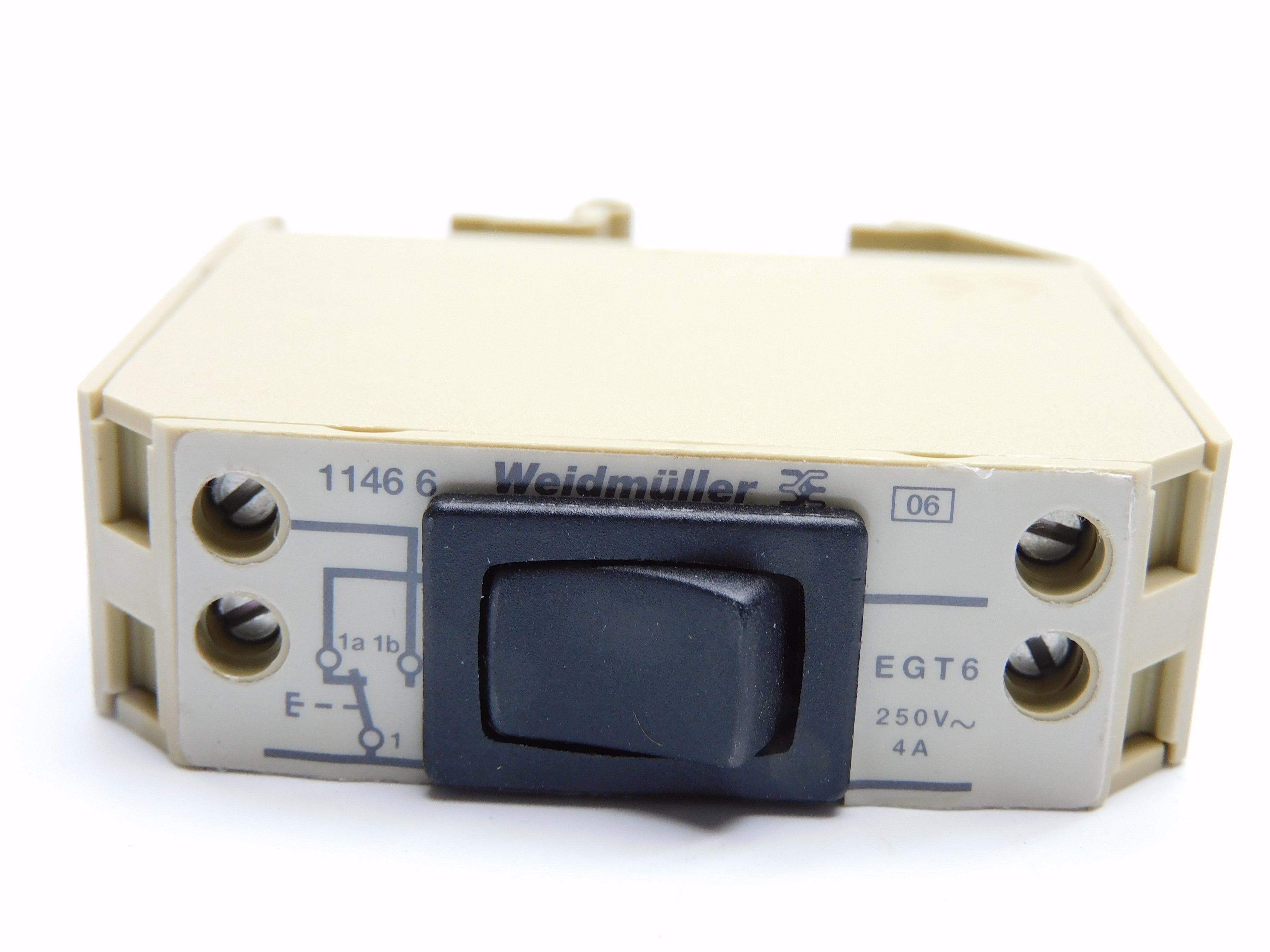 WEIDMULLER 11466 EGT6 250V 4A NSNP