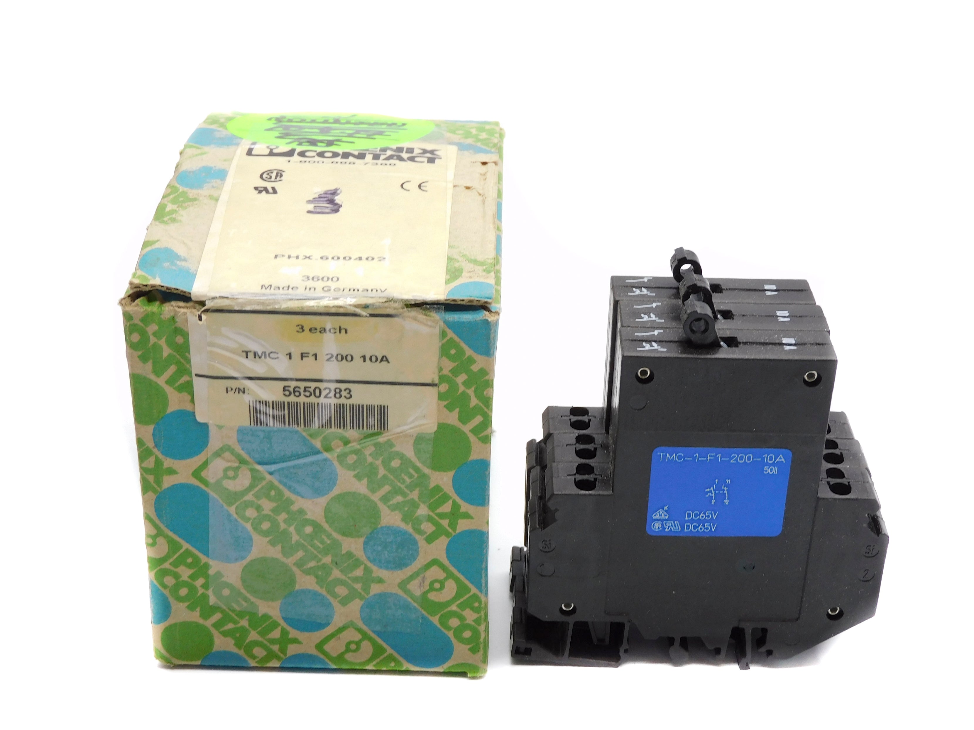PHOENIX CONTACT TMC-1-F1-200-10A 10A 65VDC (PKG OF 3) NSMP
