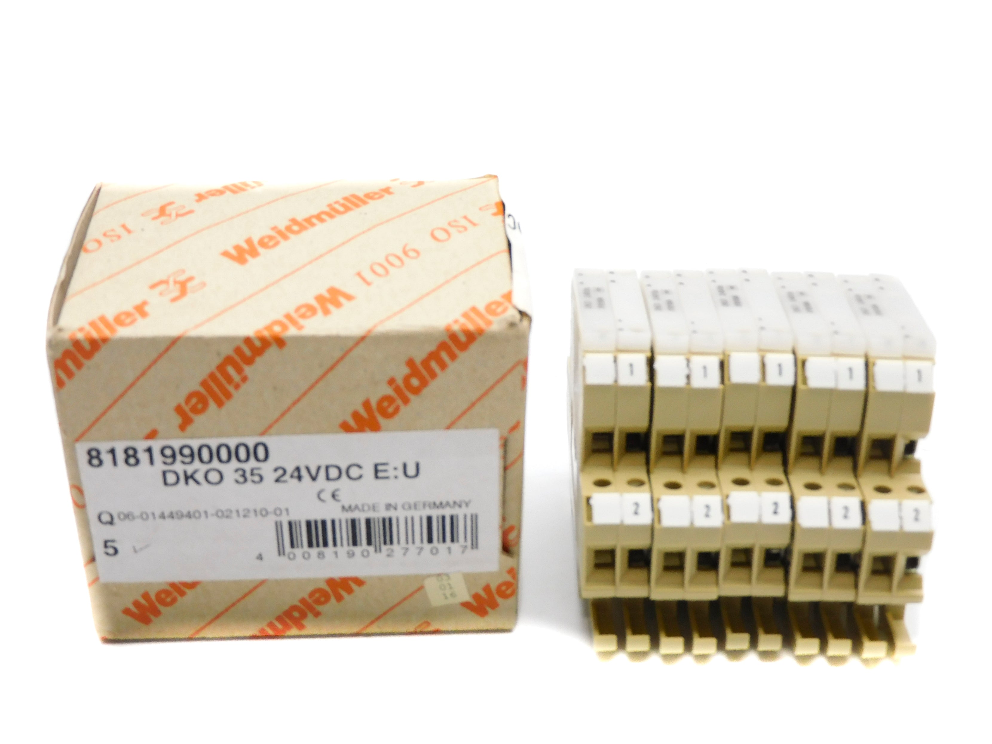 WEIDMULLER 8181990000 (PKG OF 5) NSMP