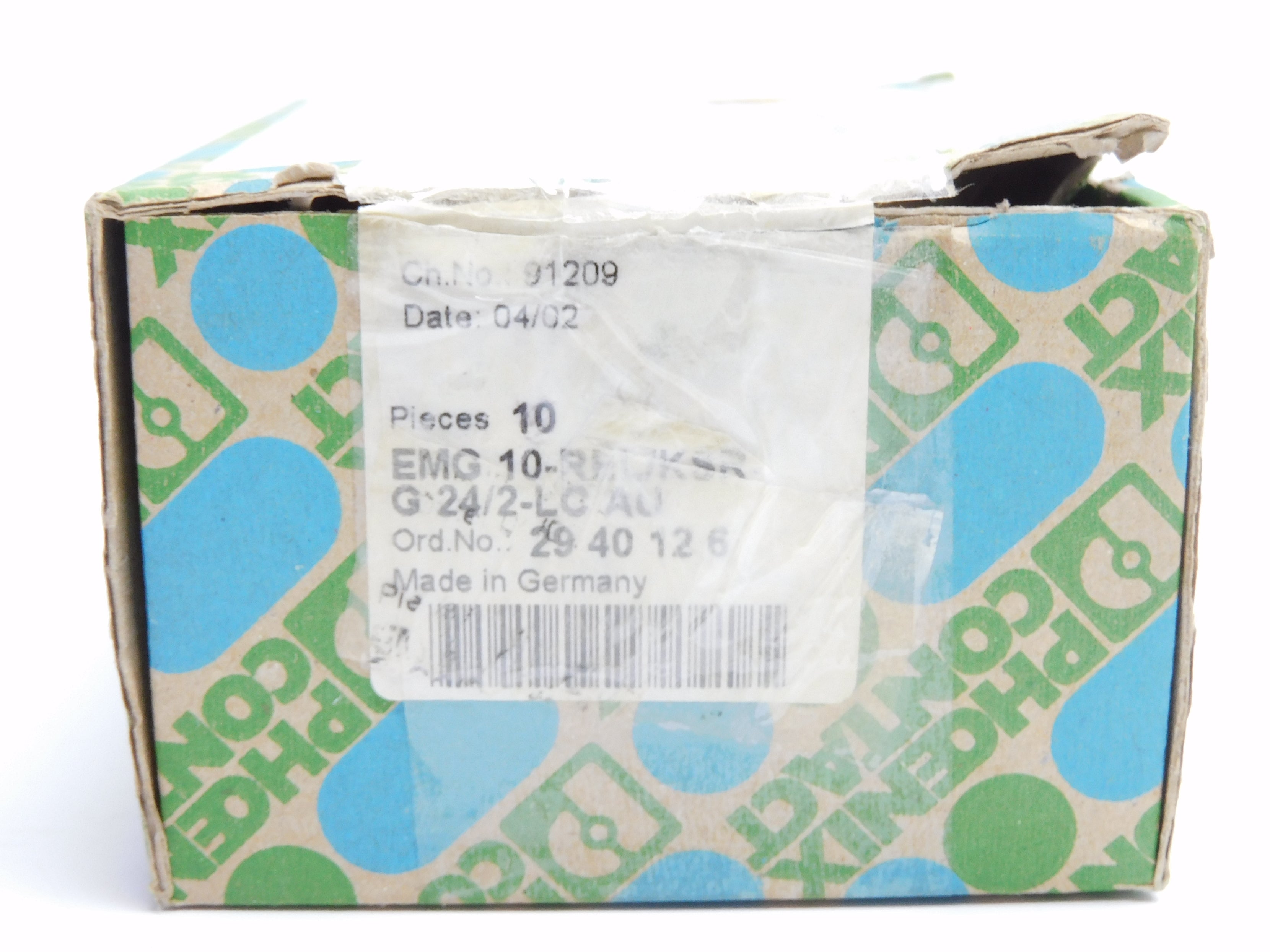 PHOENIX CONTACT EMG10-REL/KSR-G24/2-LCAU 250V 2A (PKG OF 9) NSMP