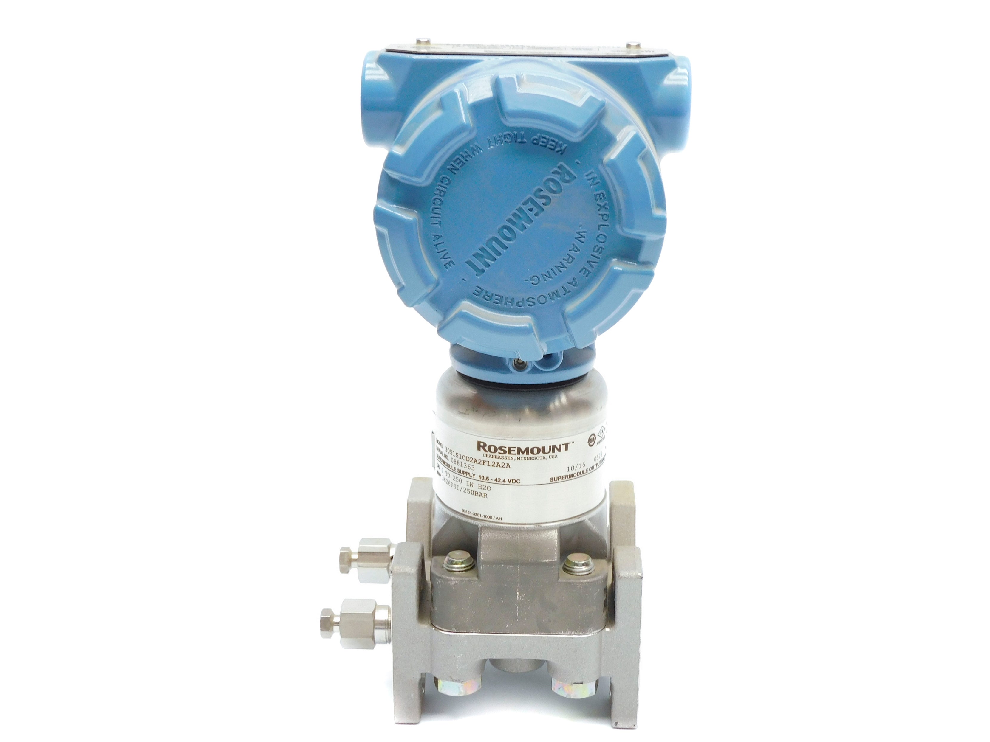 ROSEMOUNT 3051S1CD2A2F12A2A NSNP
