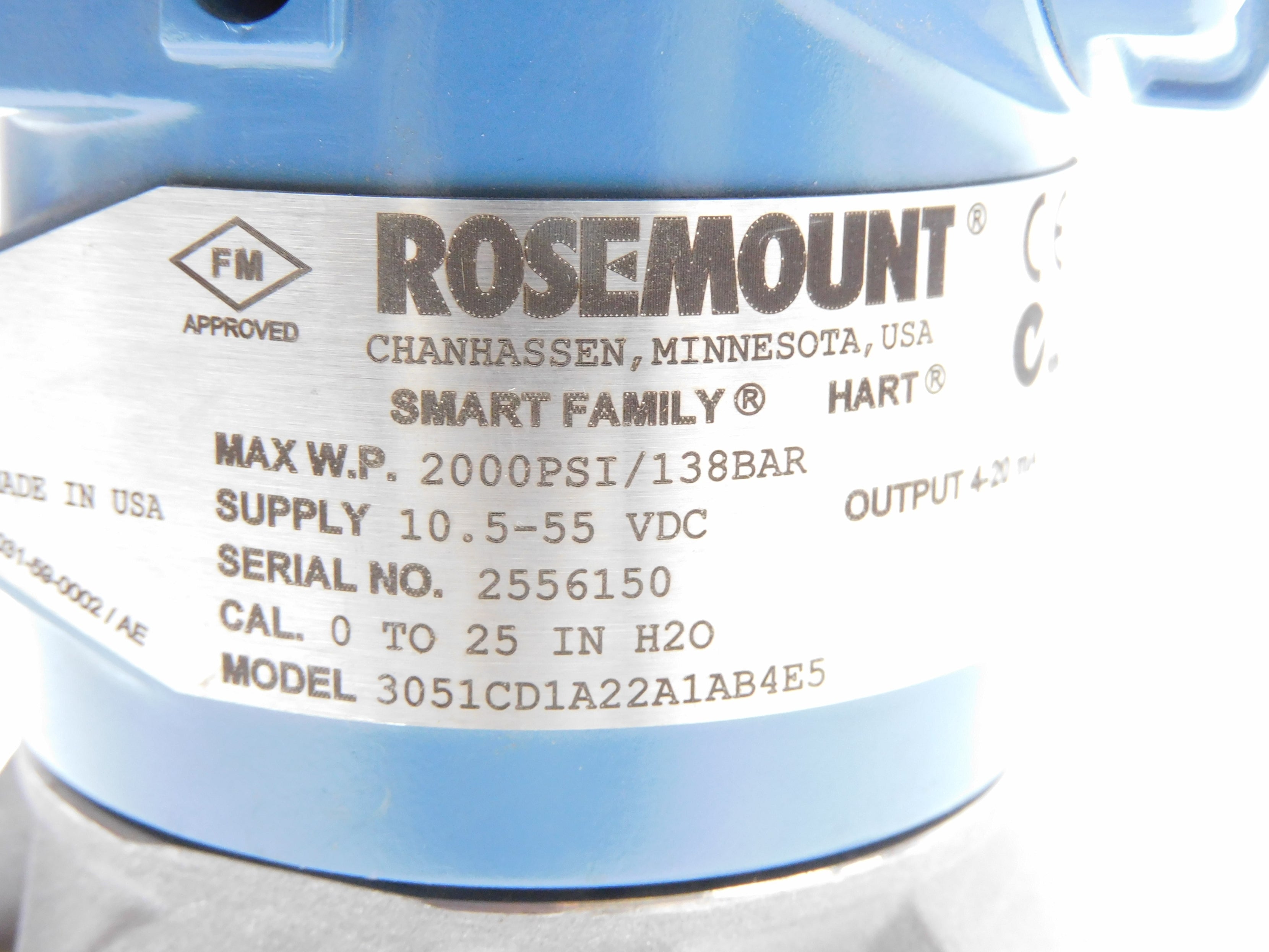 ROSEMOUNT 3051CD1A22A1AB4E5 NSNP