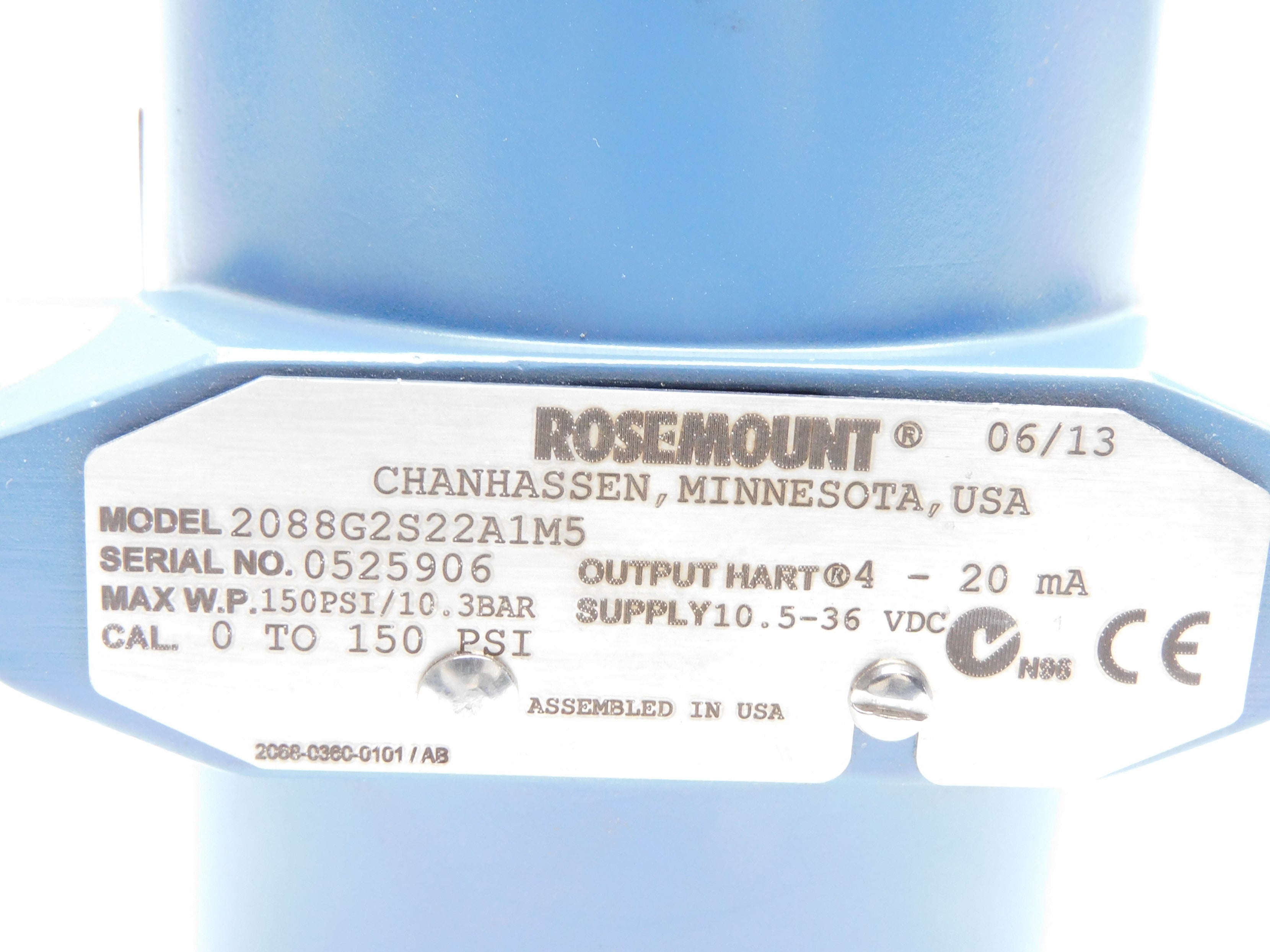 ROSEMOUNT 2088G2S22A1M5 NSNP