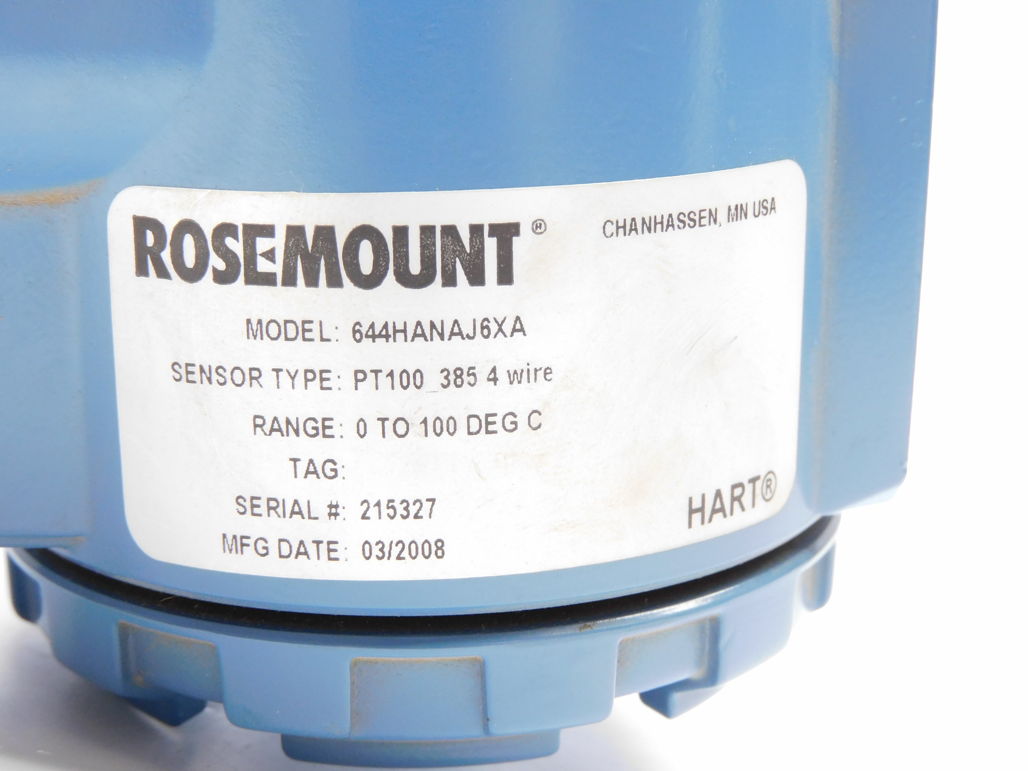 ROSEMOUNT 644HANAJ6XA NSNP