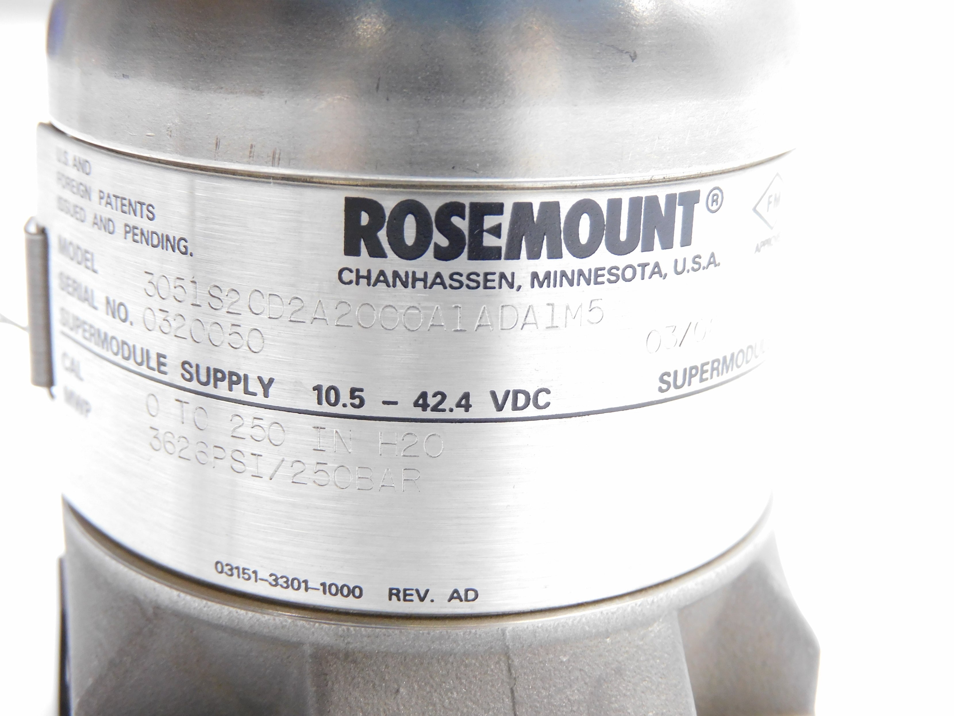ROSEMOUNT 3051S2CD2A2000A1ADA1M5  NSNP