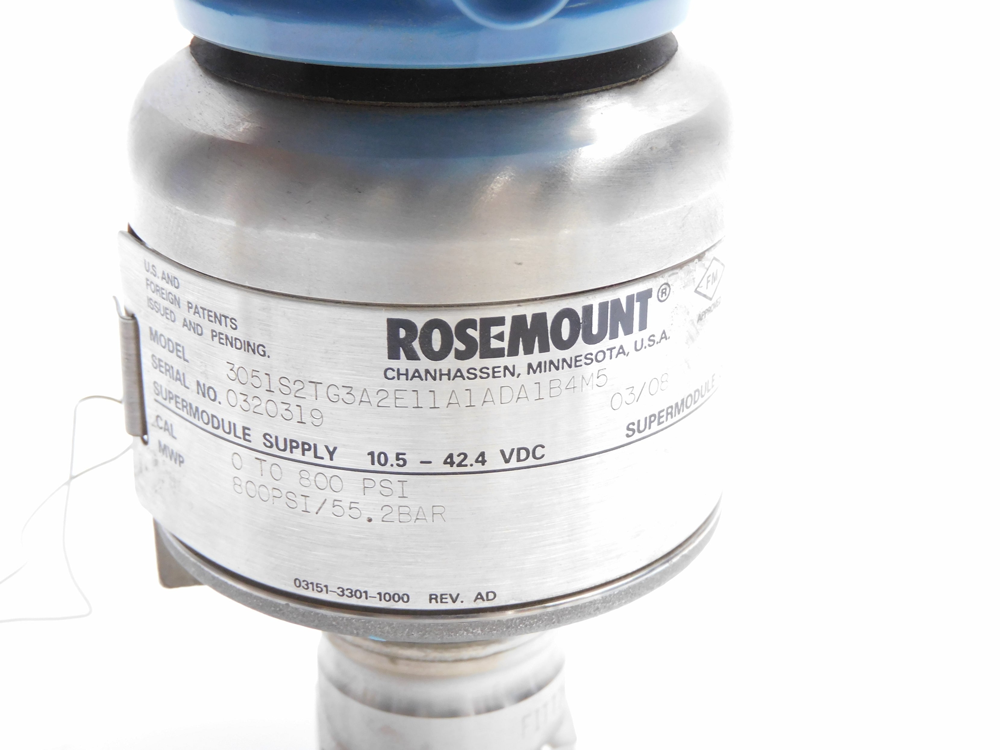 ROSEMOUNT 3051S2TG3A2E11A1ADA1B4M5 NSNP