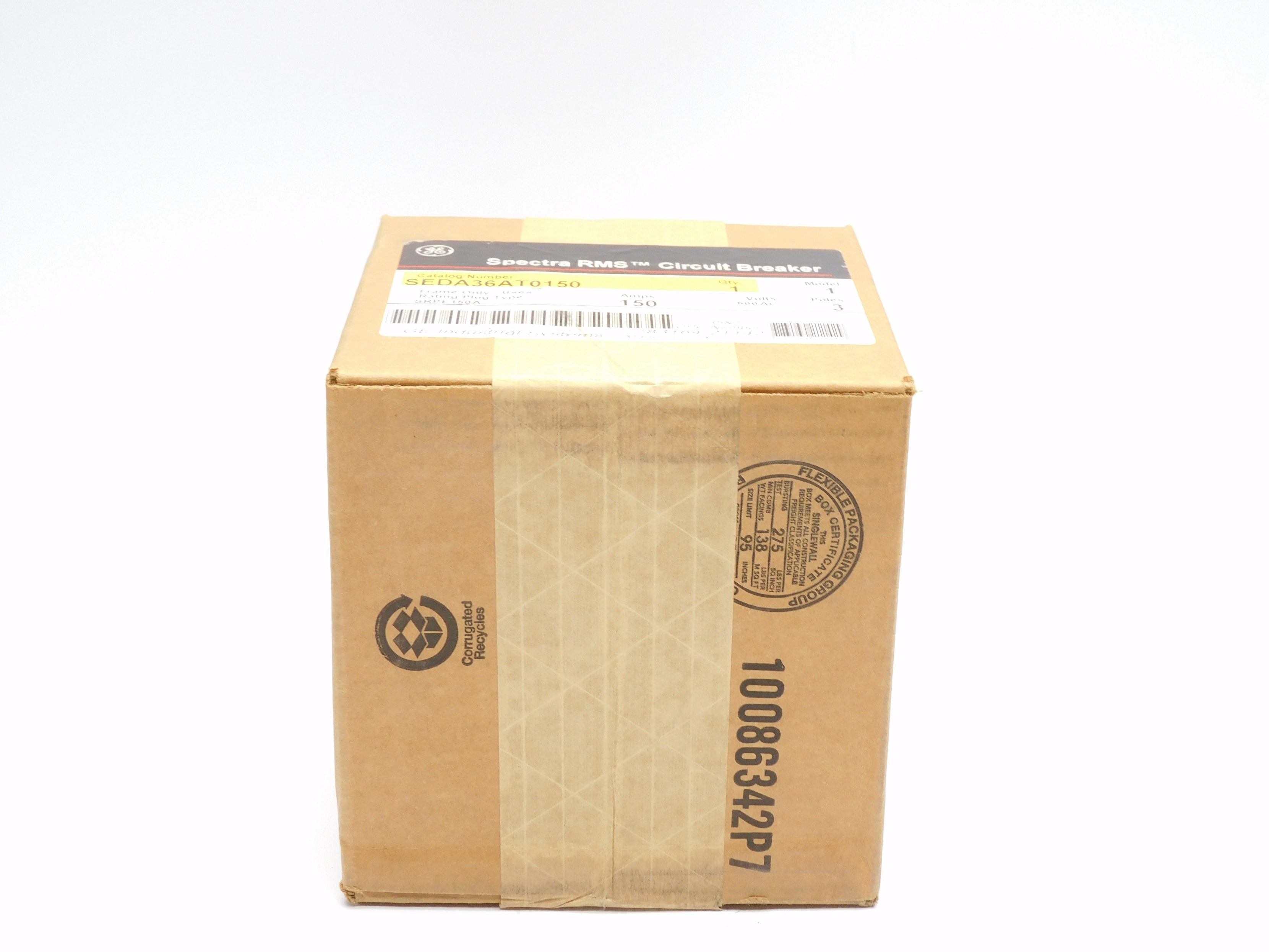 GENERAL ELECTRIC SEDA36AT0150 150A 600VAC NSFS