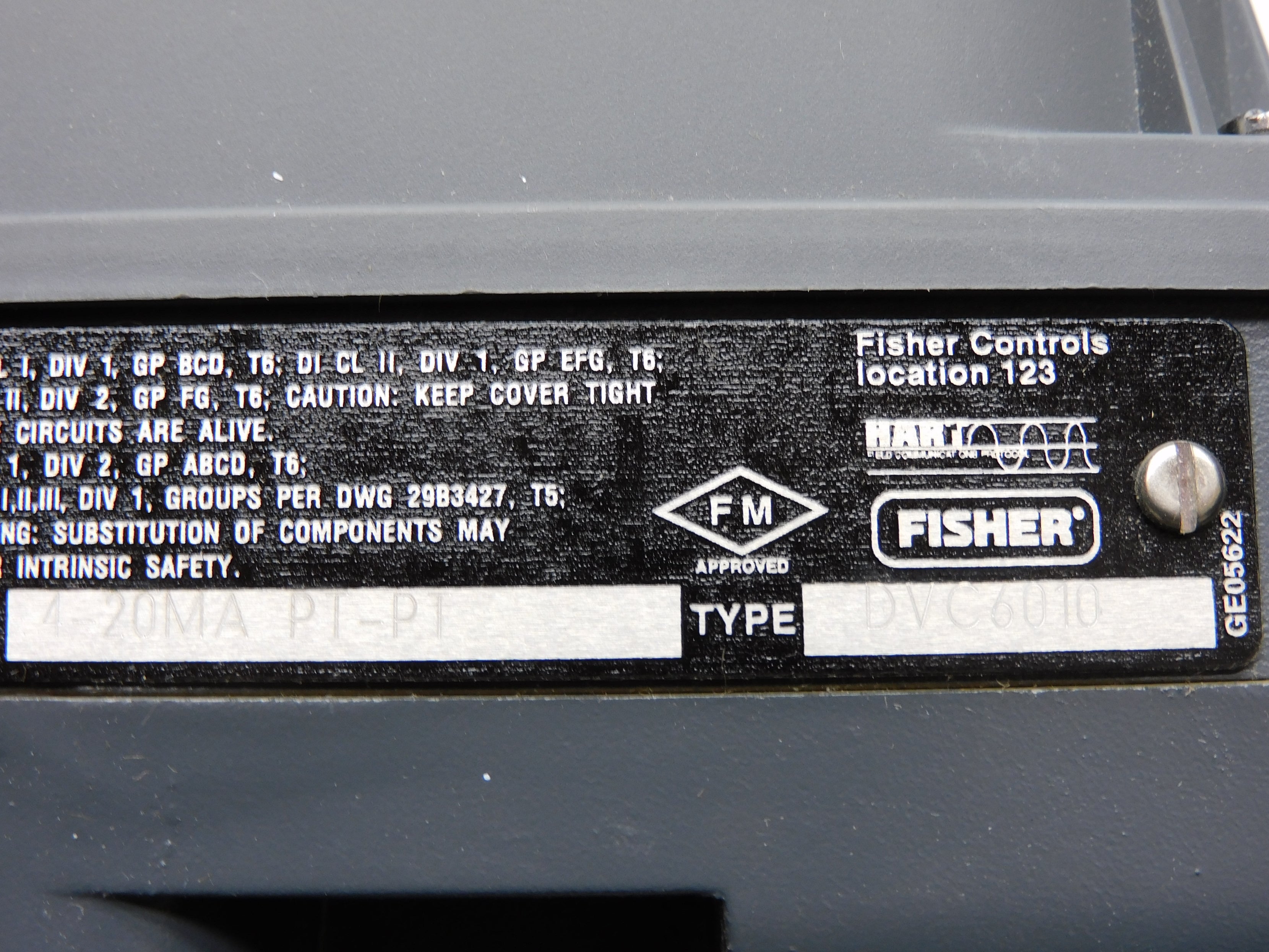 FISHER DVC6010 NSMP