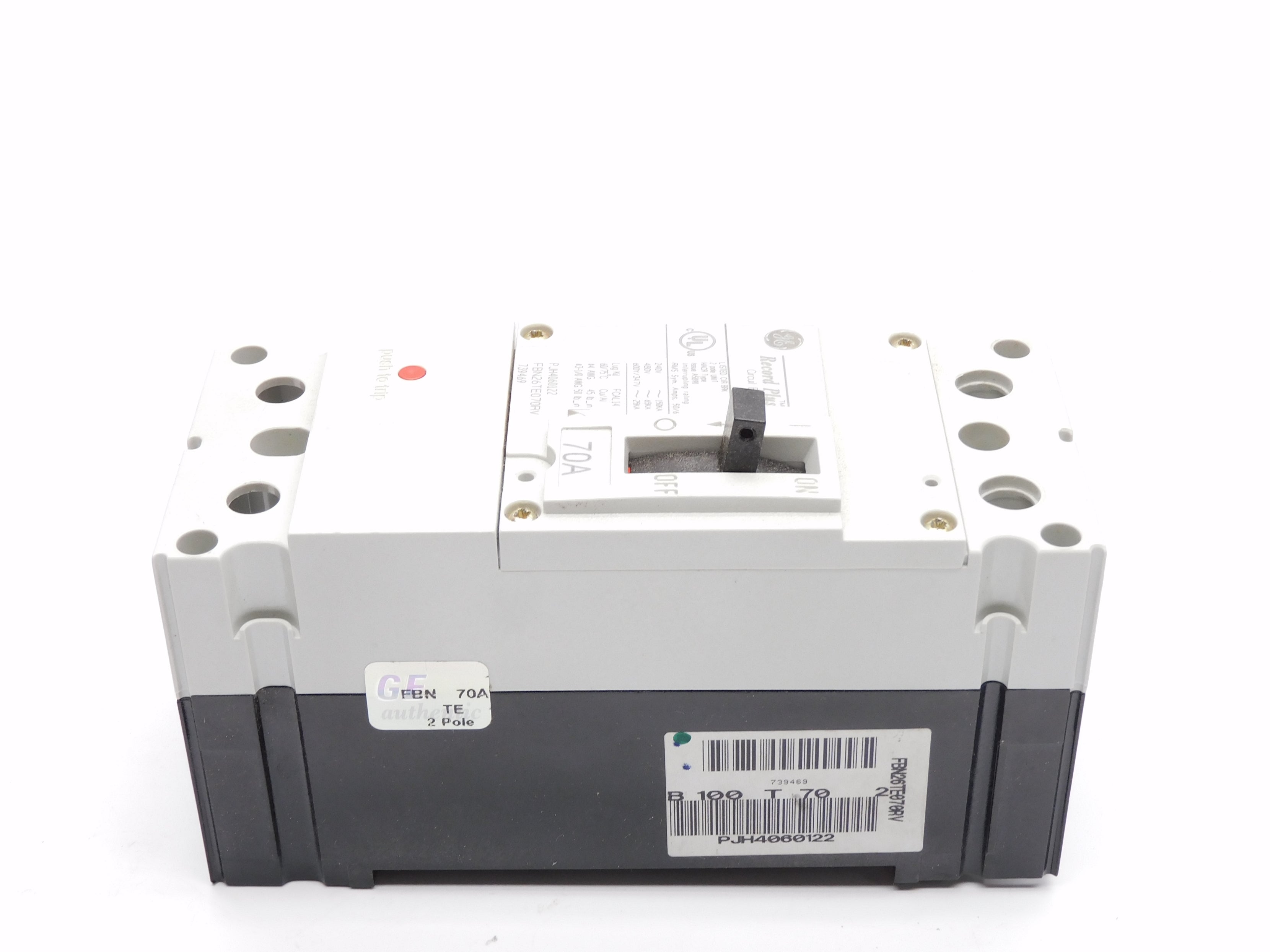GENERAL ELECTRIC FBN26TE070RV 70A 480V NSMP