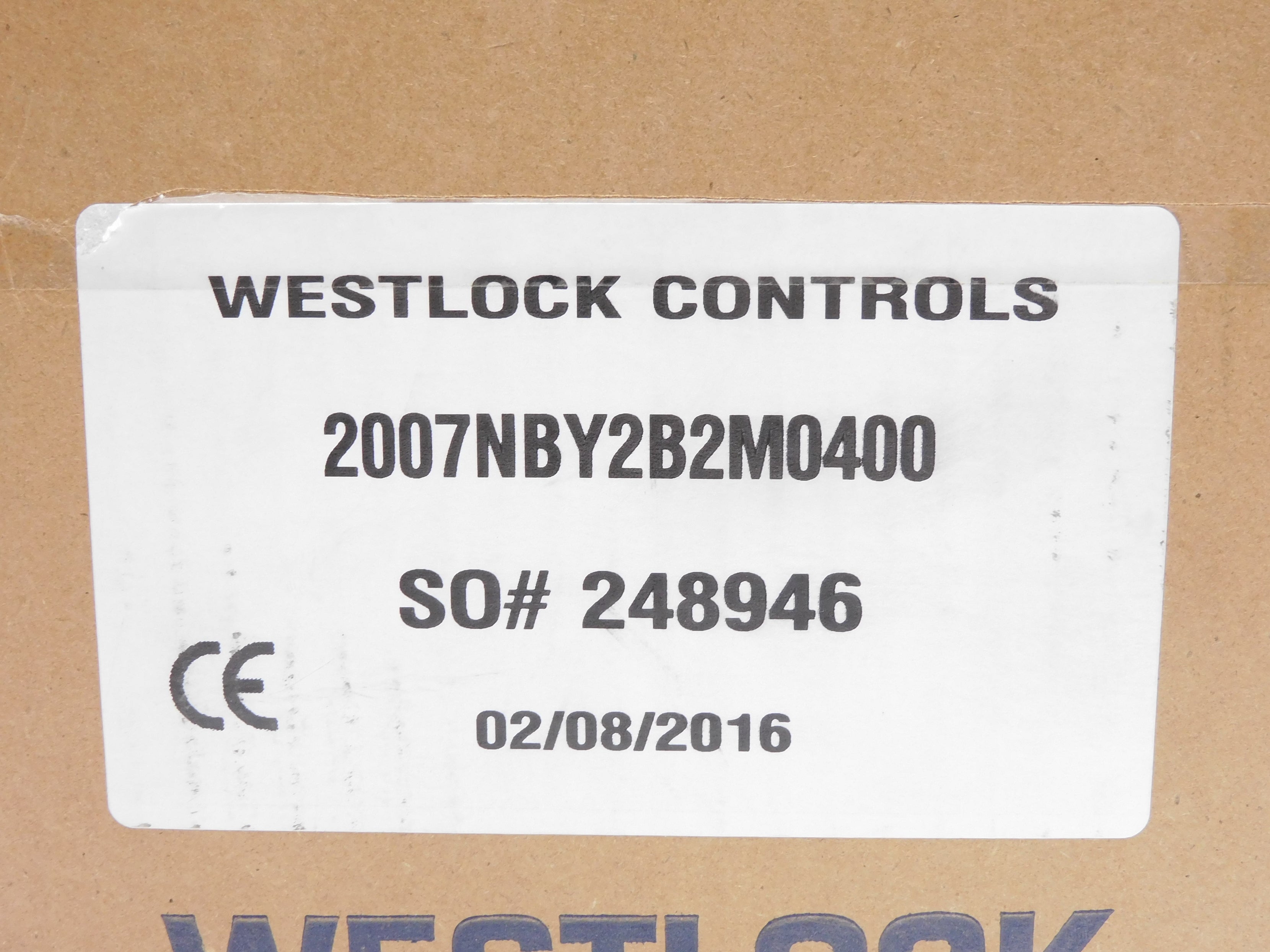 WESTLOCK CONTROLS 2007NBY2B2M0400 NSMP