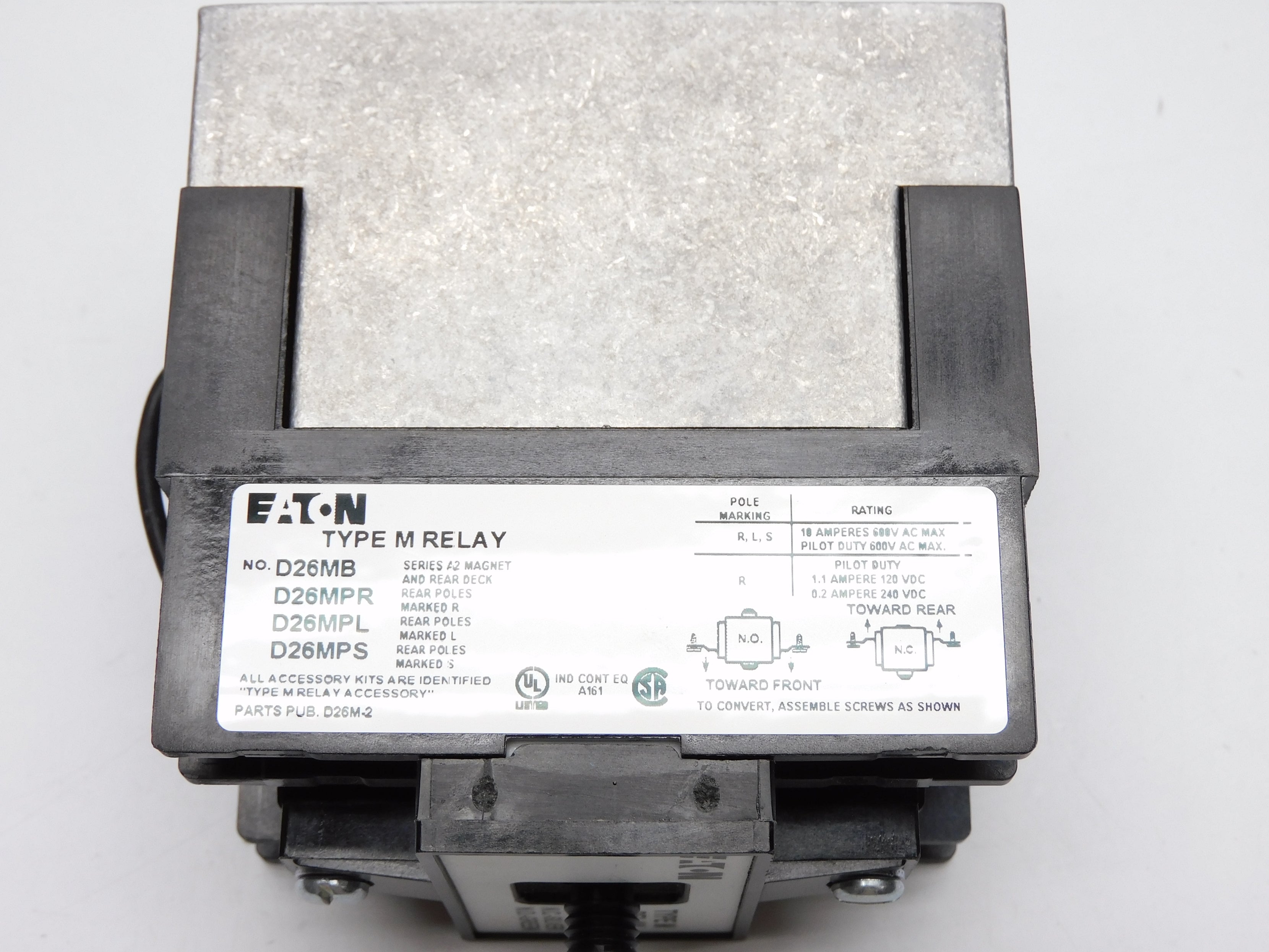 EATON D26MRD20A1 120VDC NSMP