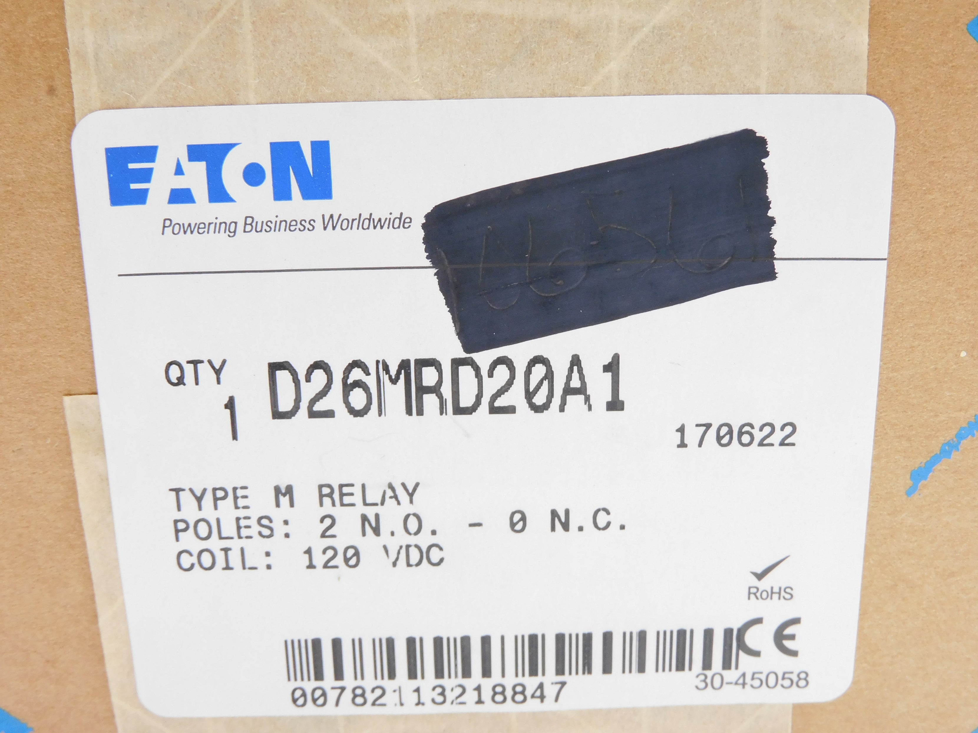 EATON D26MRD20A1 120VDC NSMP