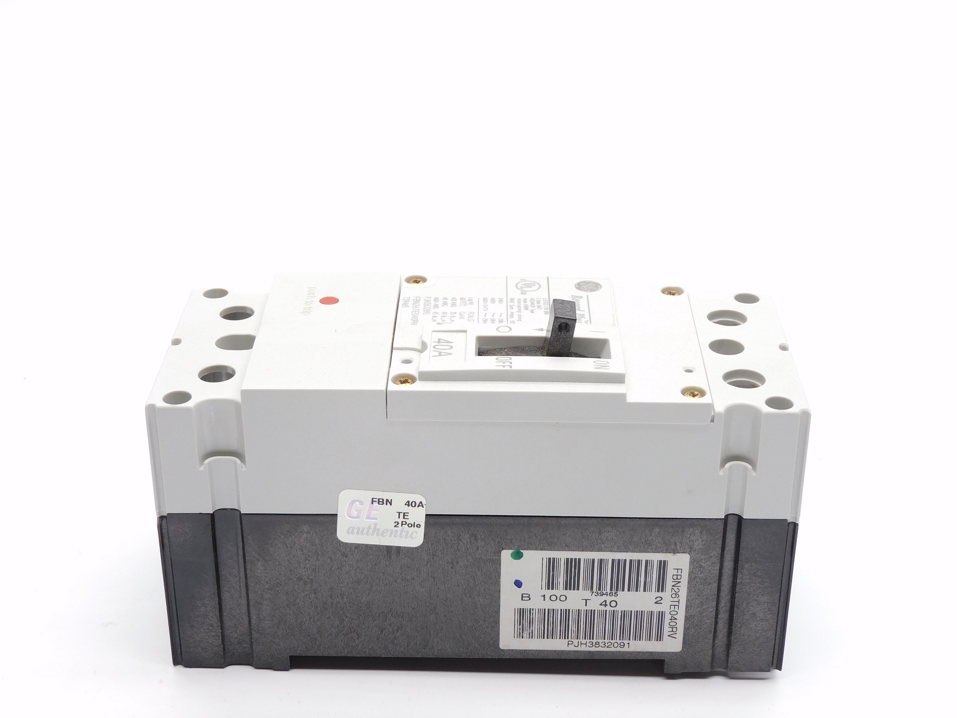 GENERAL ELECTRIC FBN26TE040RV 40A 480V NSMP