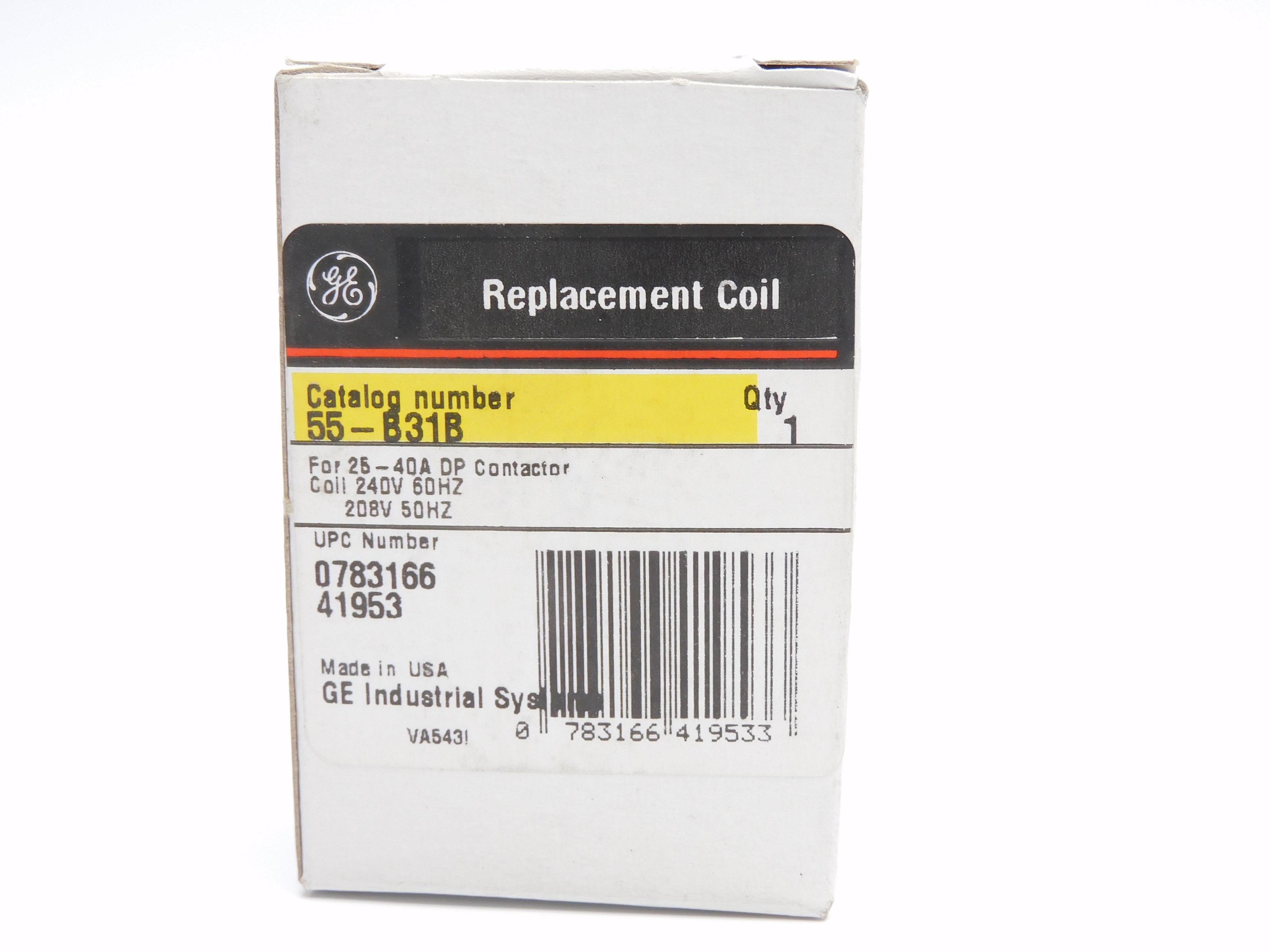 GENERAL ELECTRIC 55-B31B NSMP