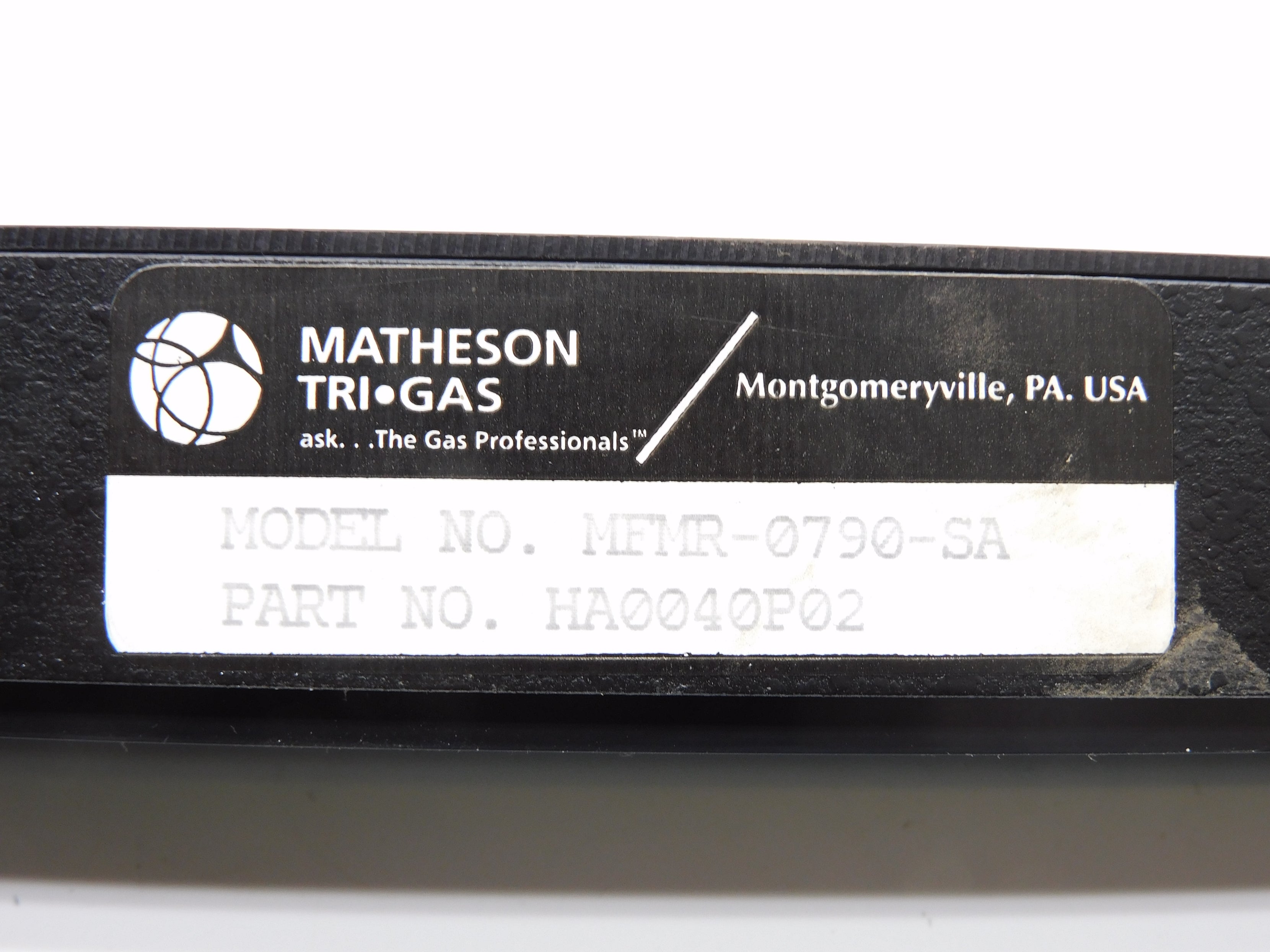 MATHESON HA0040P02 MFMR-0790-SA NSMP