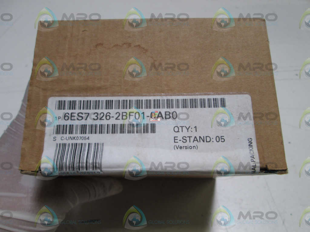 SIEMENS 6ES7326-2BF01-0AB0 OUTPUT MODULE *FACTORY SEALED*