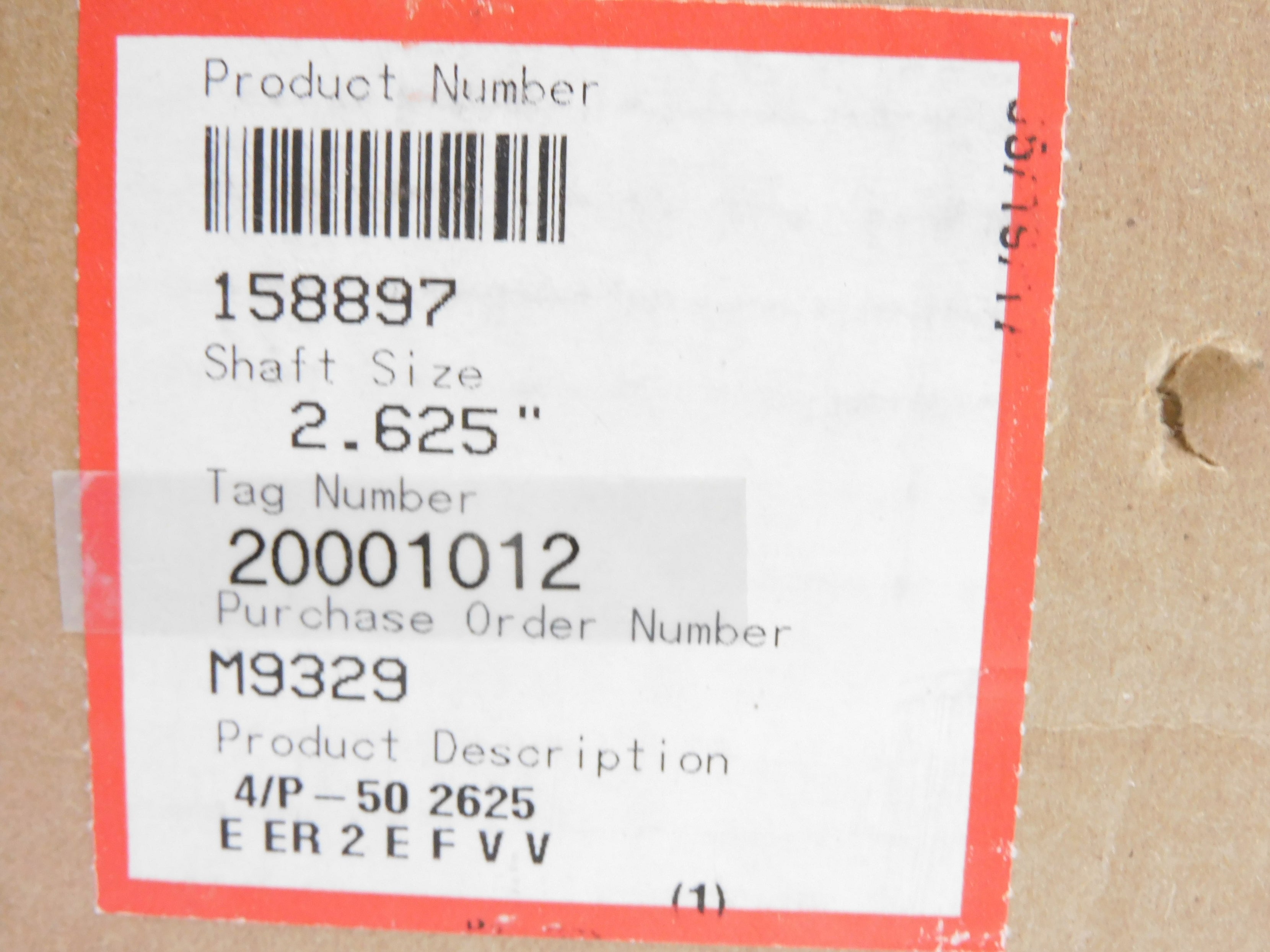 FLOWSERVE 158897 4/P-502625 NSMP