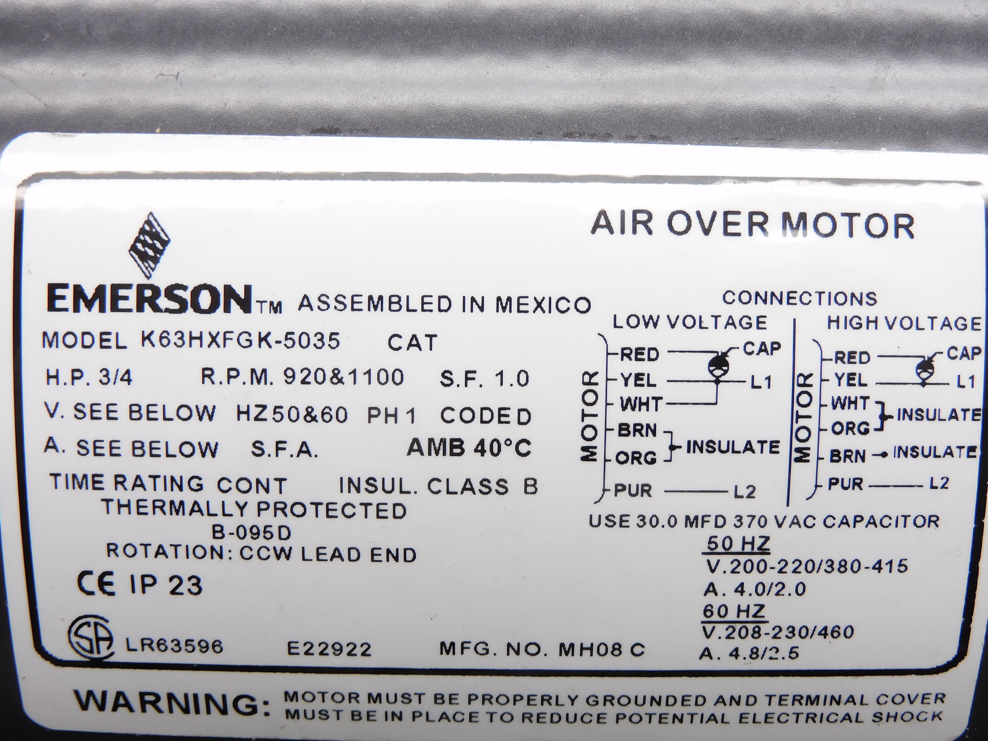 EMERSON KIT-095D NSMP