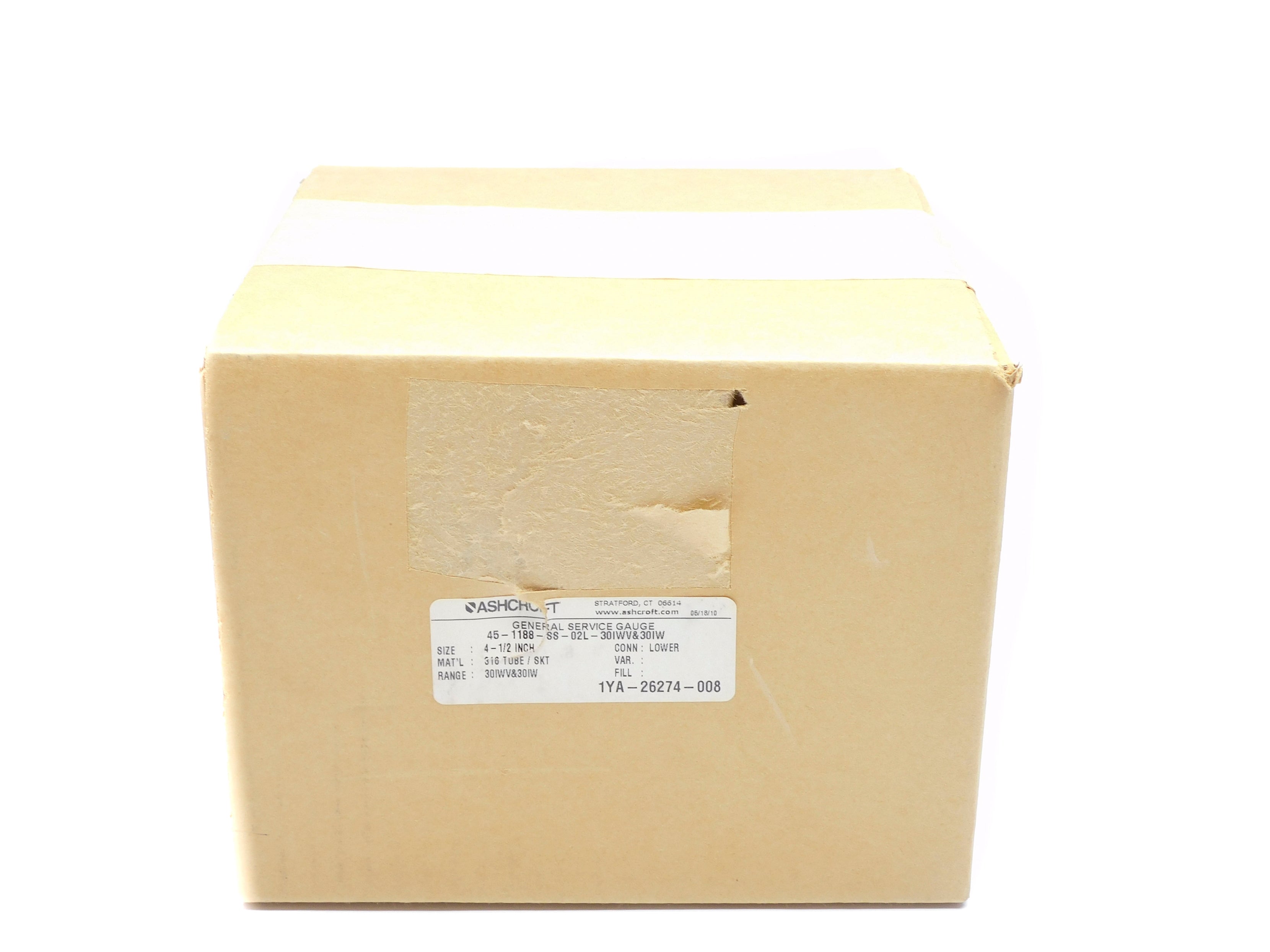 ASHCROFT 45-1188-SS-02L-30IWV&30IW NSFS