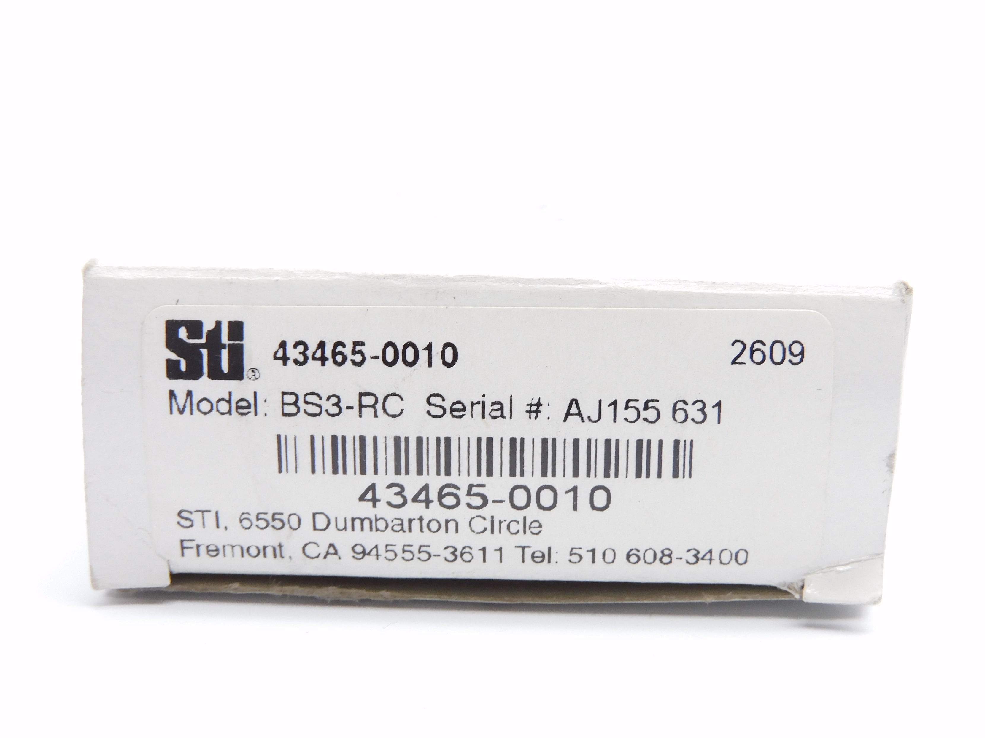 STI BS3-RC 43465-0010 NSMP