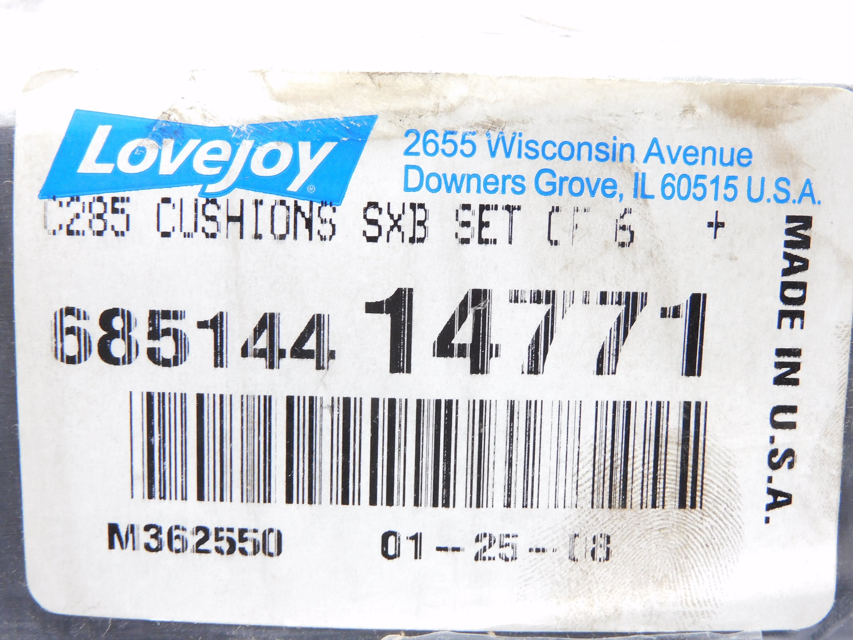 LOVEJOY 68514414771 (PKG OF 6) NSMP
