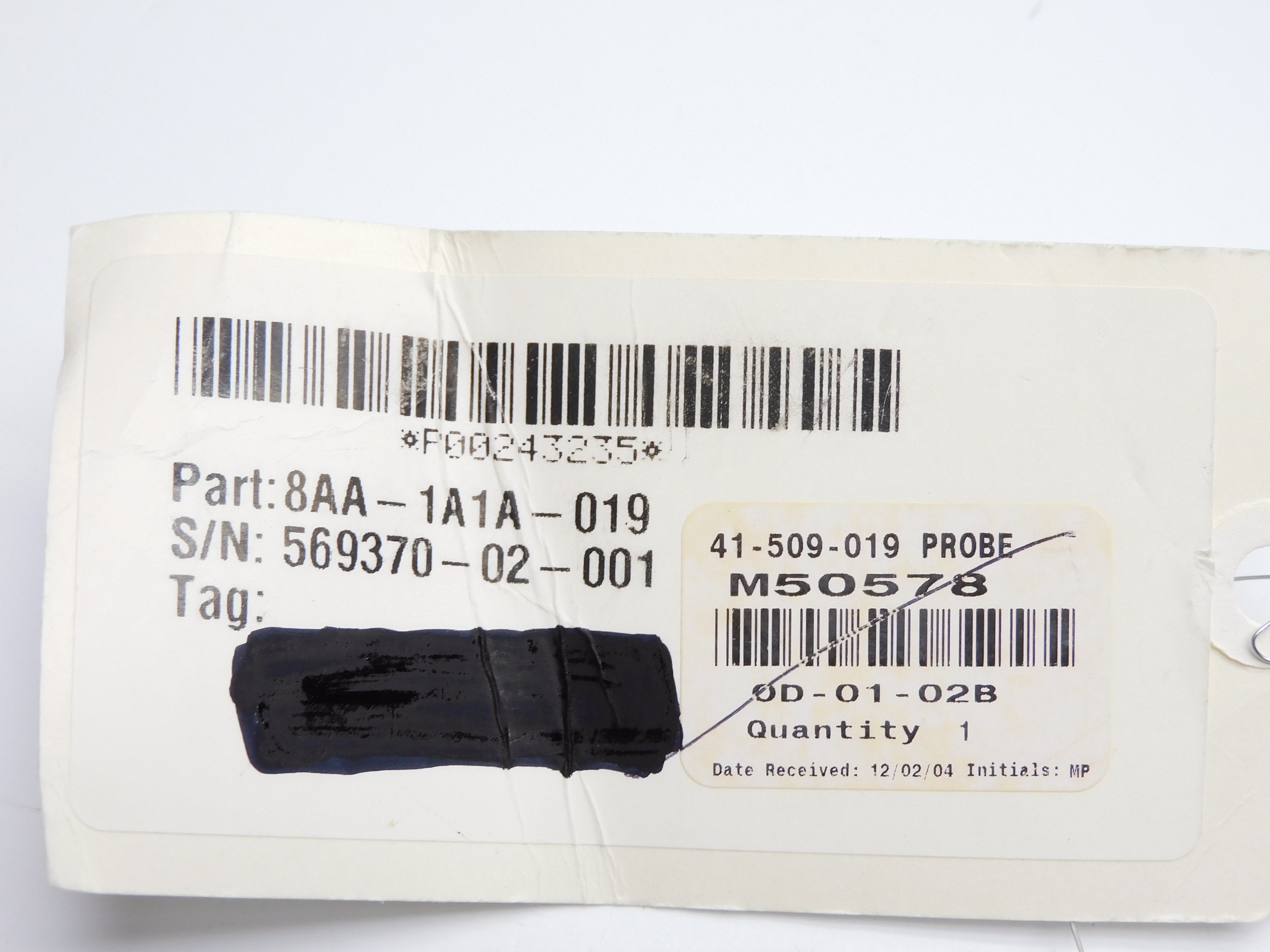 INDUSTRIAL MRO 8AA-1A1A-019 NSNP