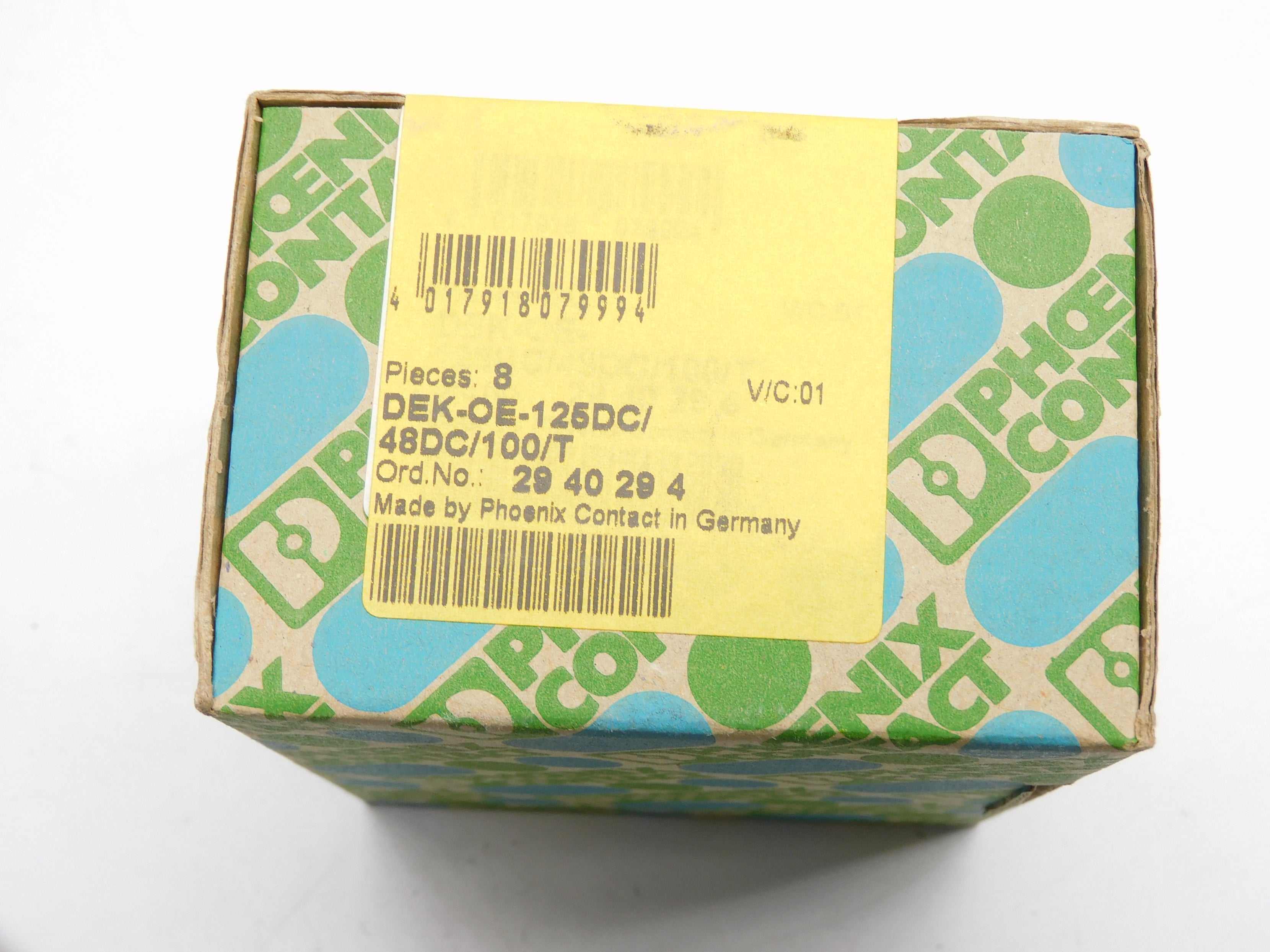 PHOENIX CONTACT DEK-OE-125DC/48DC/100/T (PKG OF 8) NSFS